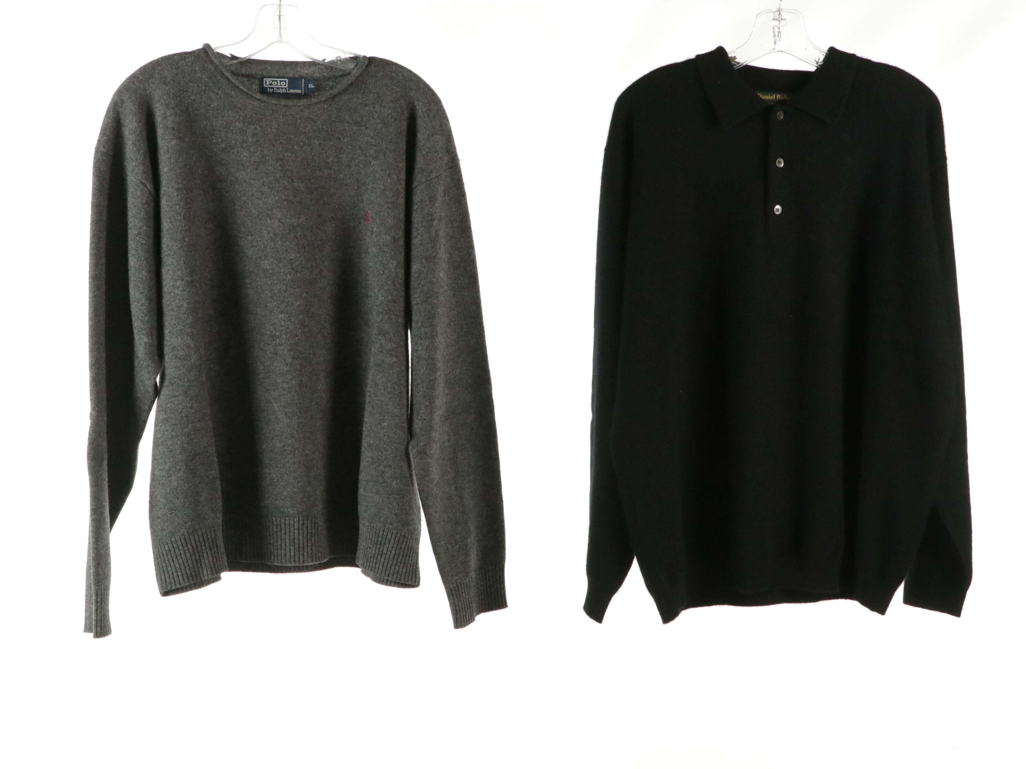 Men's Polo Ralph Lauren and Other Cashmere Turtlenecks, Wool Sweaters & More