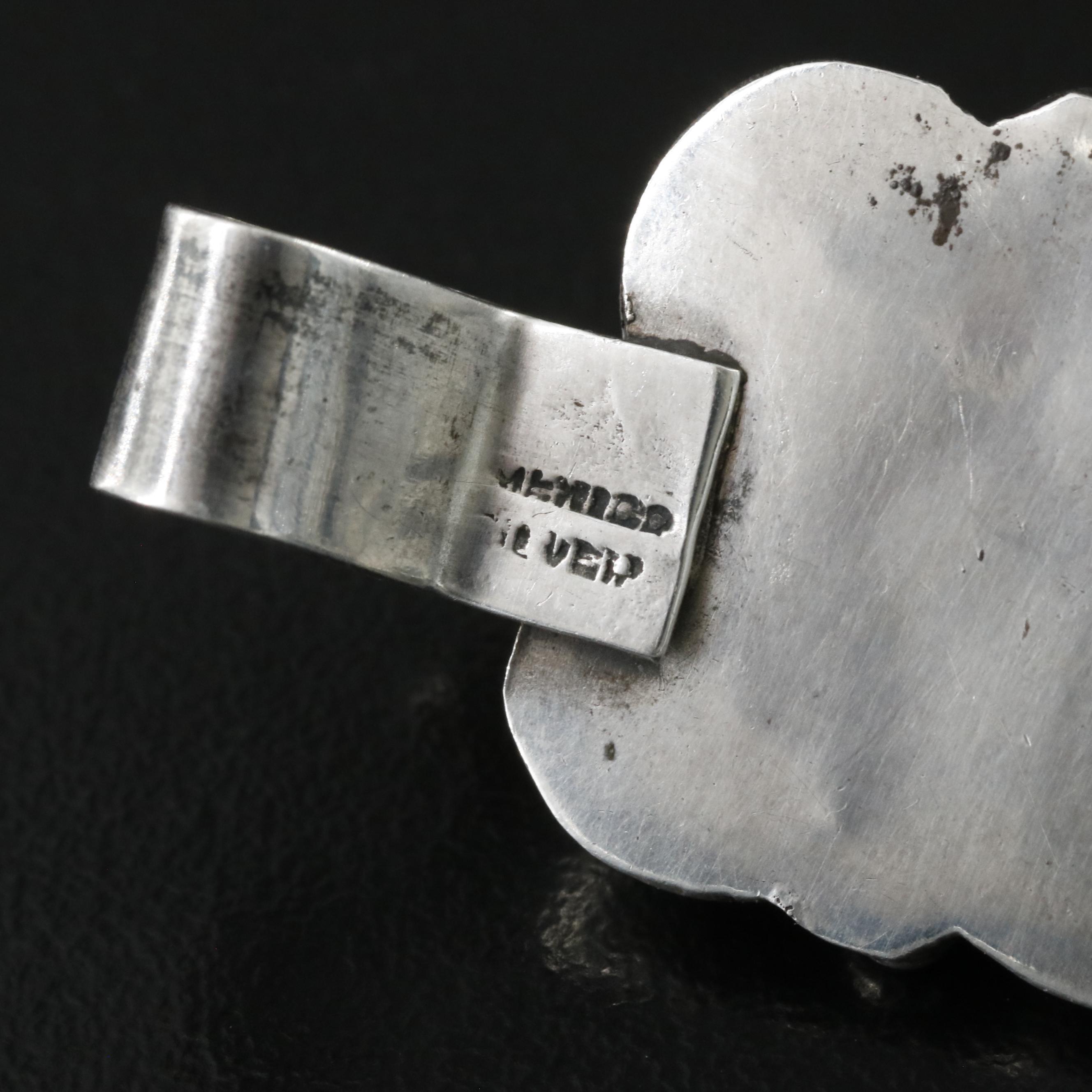 Vintage 1940s Mexican Sterling Bracelet