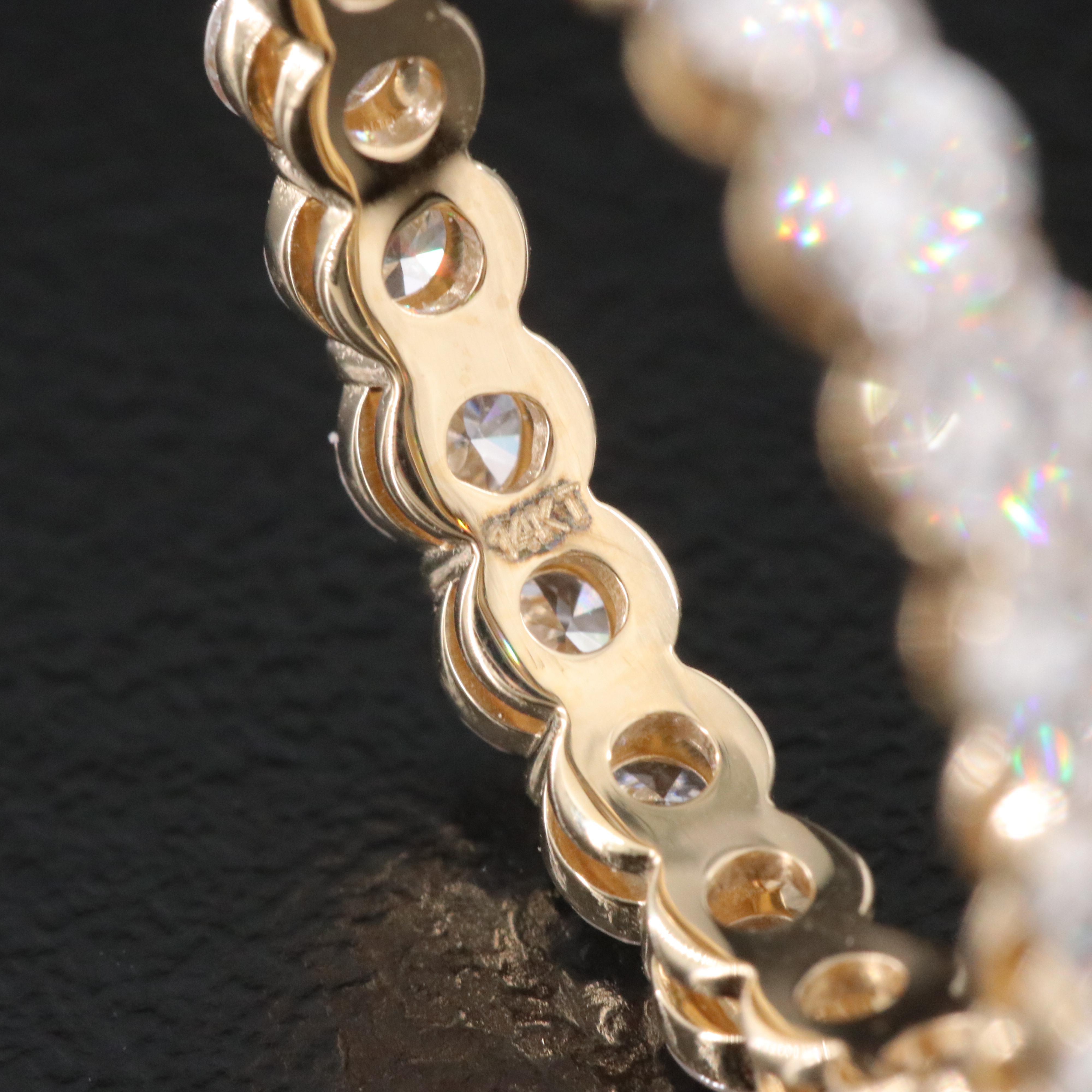 14K 2.07 CTW Lab Grown Diamond Eternity Band