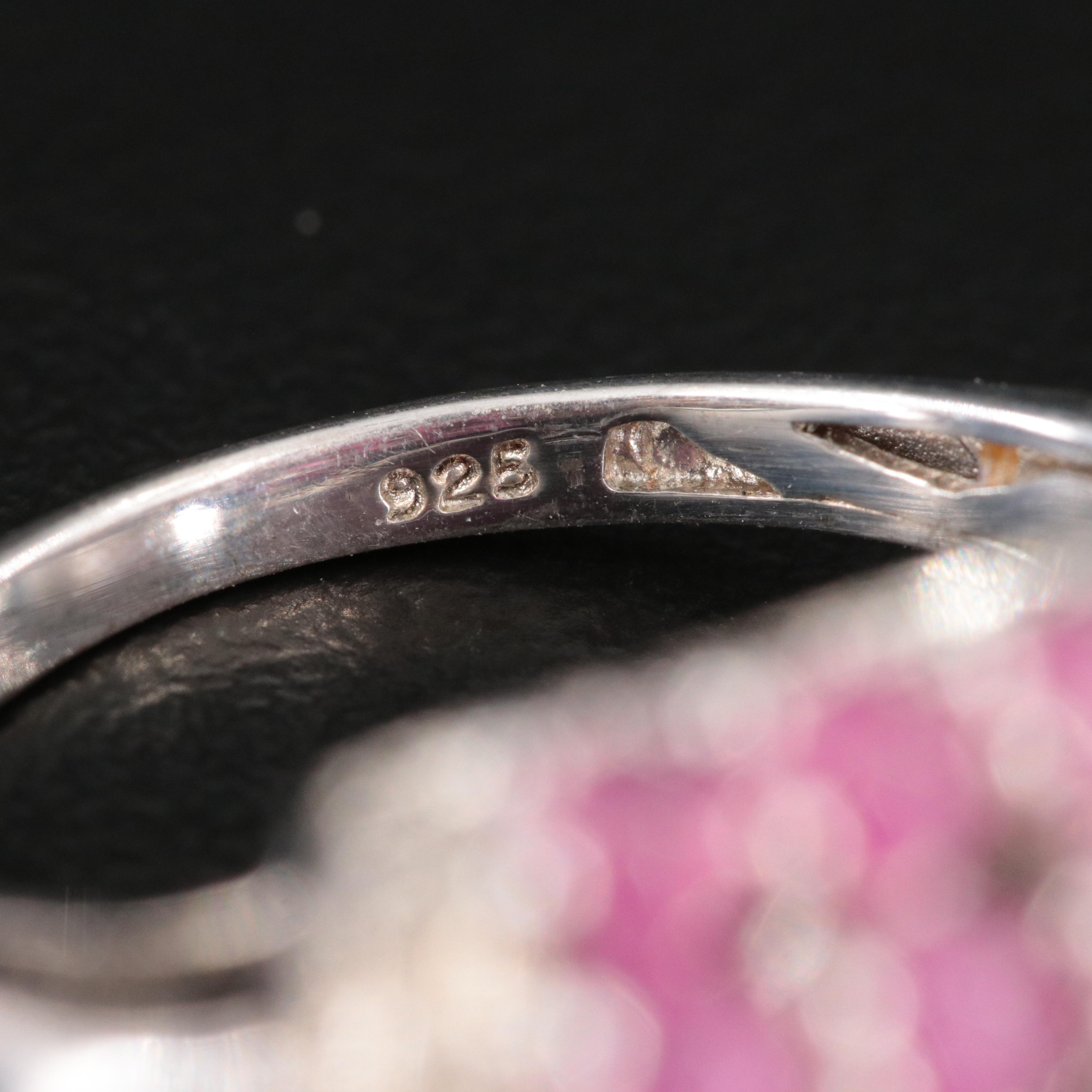 Sterling Filled Corundum Ring