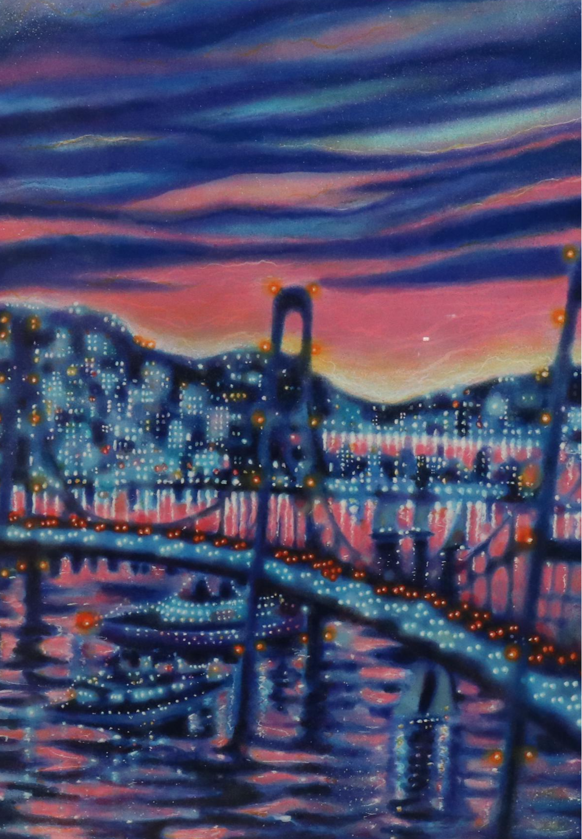 James Talmadge Serigraph "Sunset Cruise"