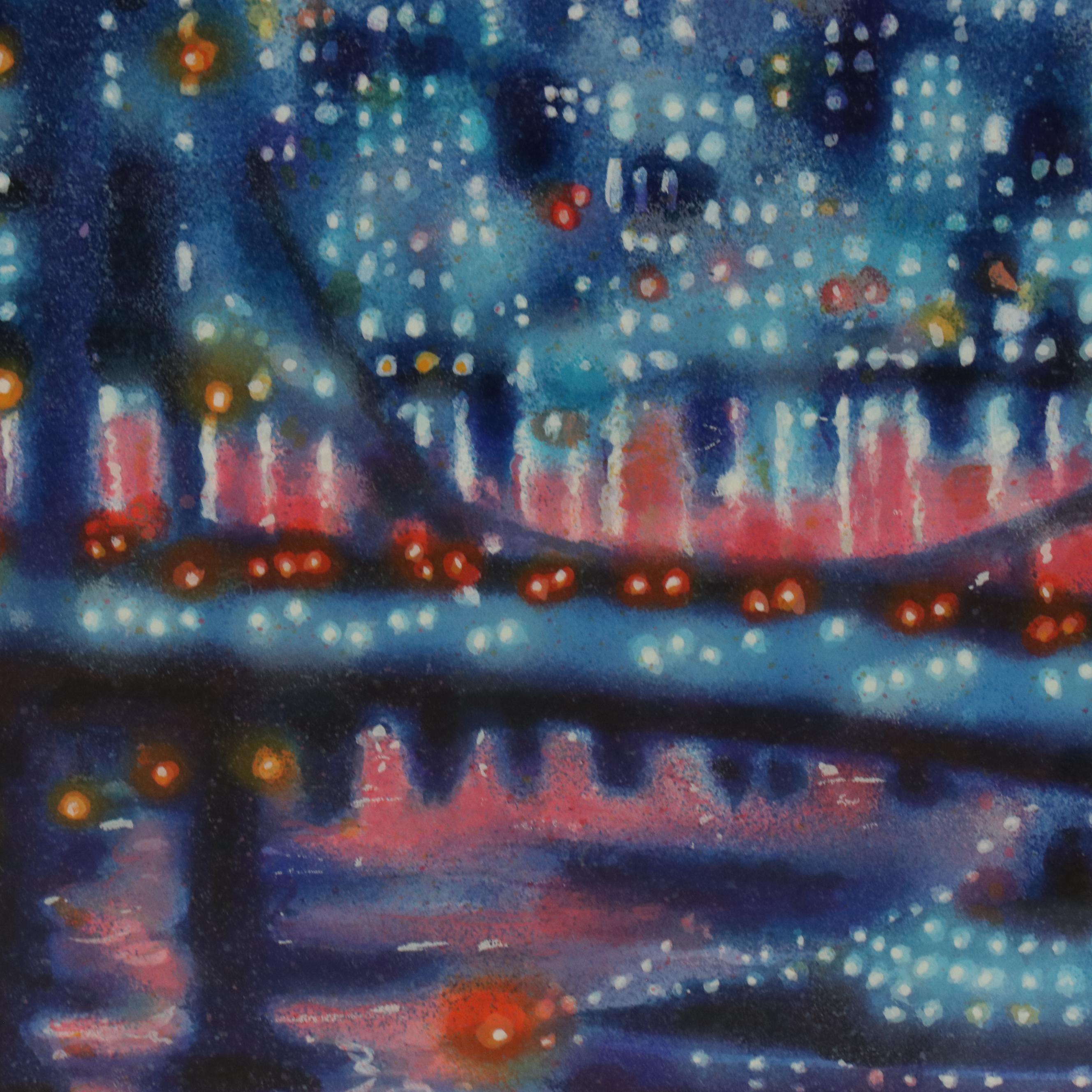 James Talmadge Serigraph "Sunset Cruise"