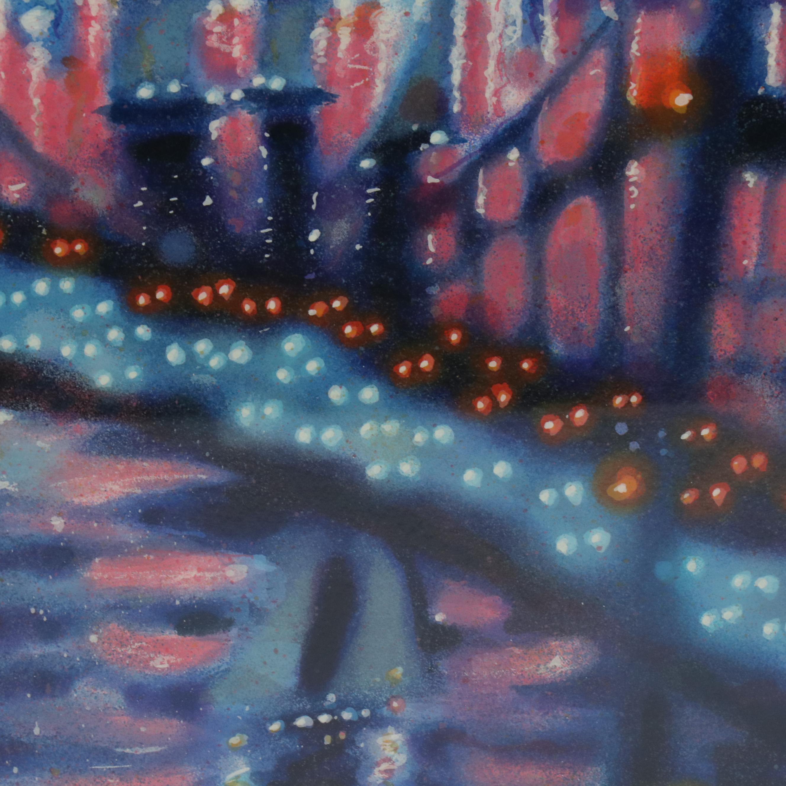 James Talmadge Serigraph "Sunset Cruise"