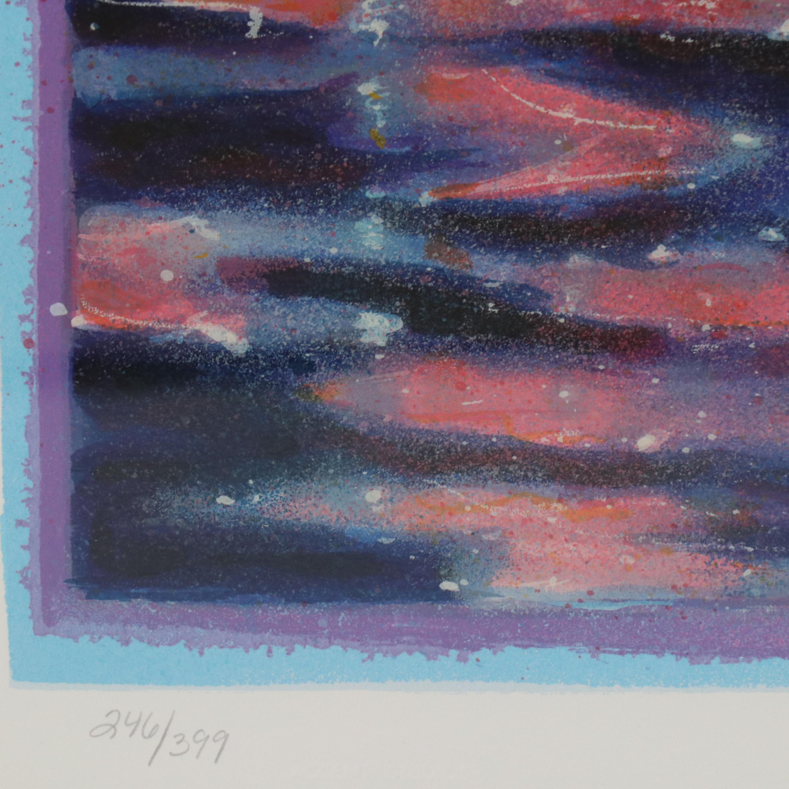 James Talmadge Serigraph "Sunset Cruise"