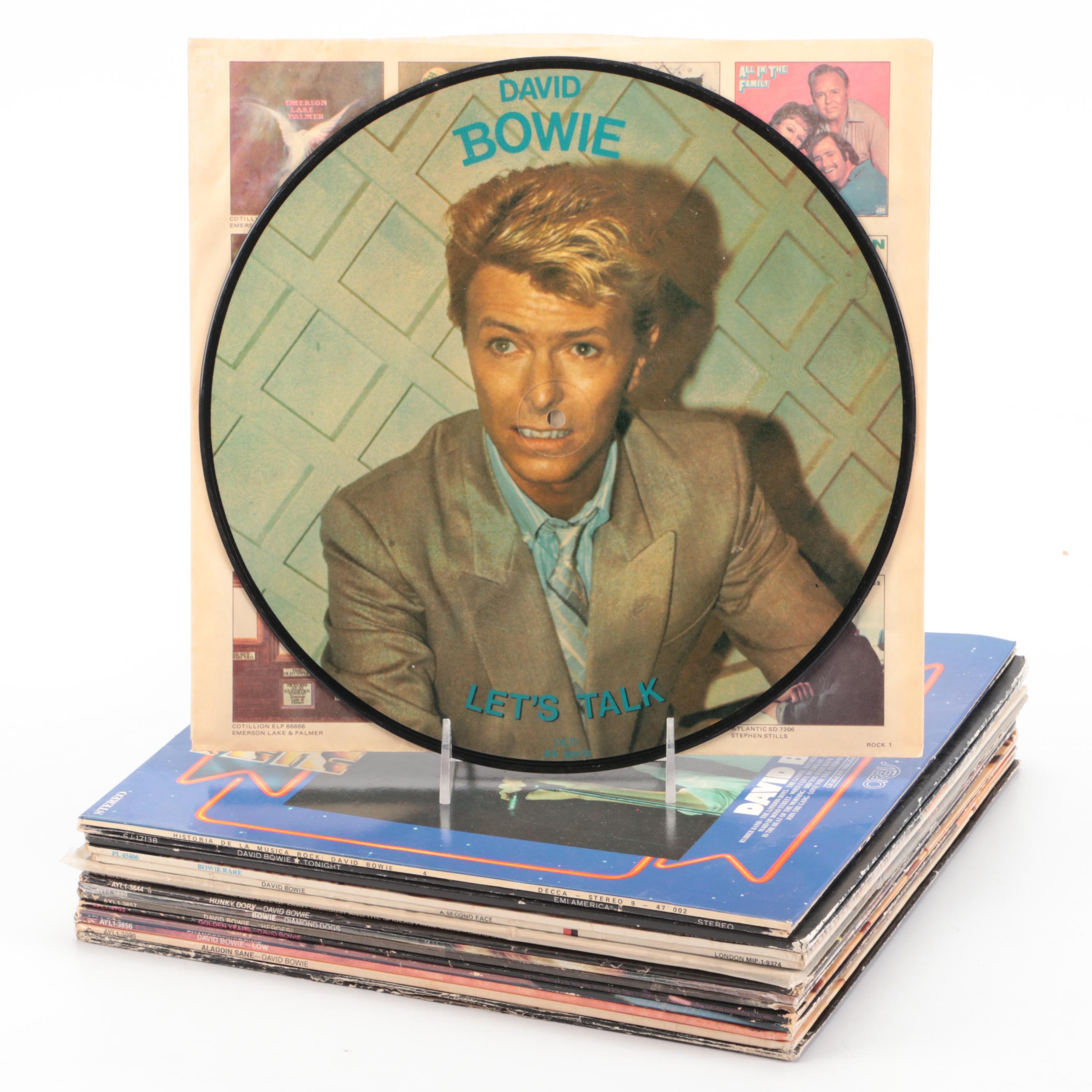 "Ziggy Stardust," "Hunky Dory," and More David Bowie Vinyl Record Albums