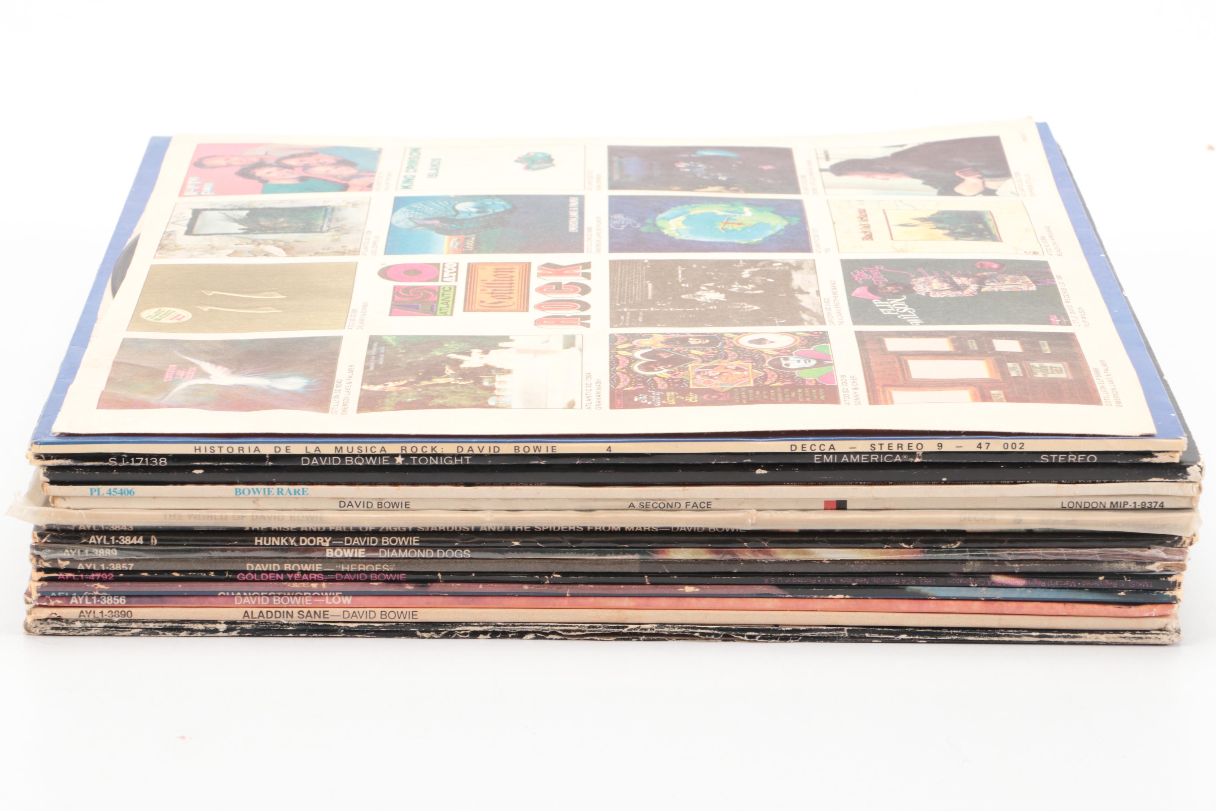 "Ziggy Stardust," "Hunky Dory," and More David Bowie Vinyl Record Albums