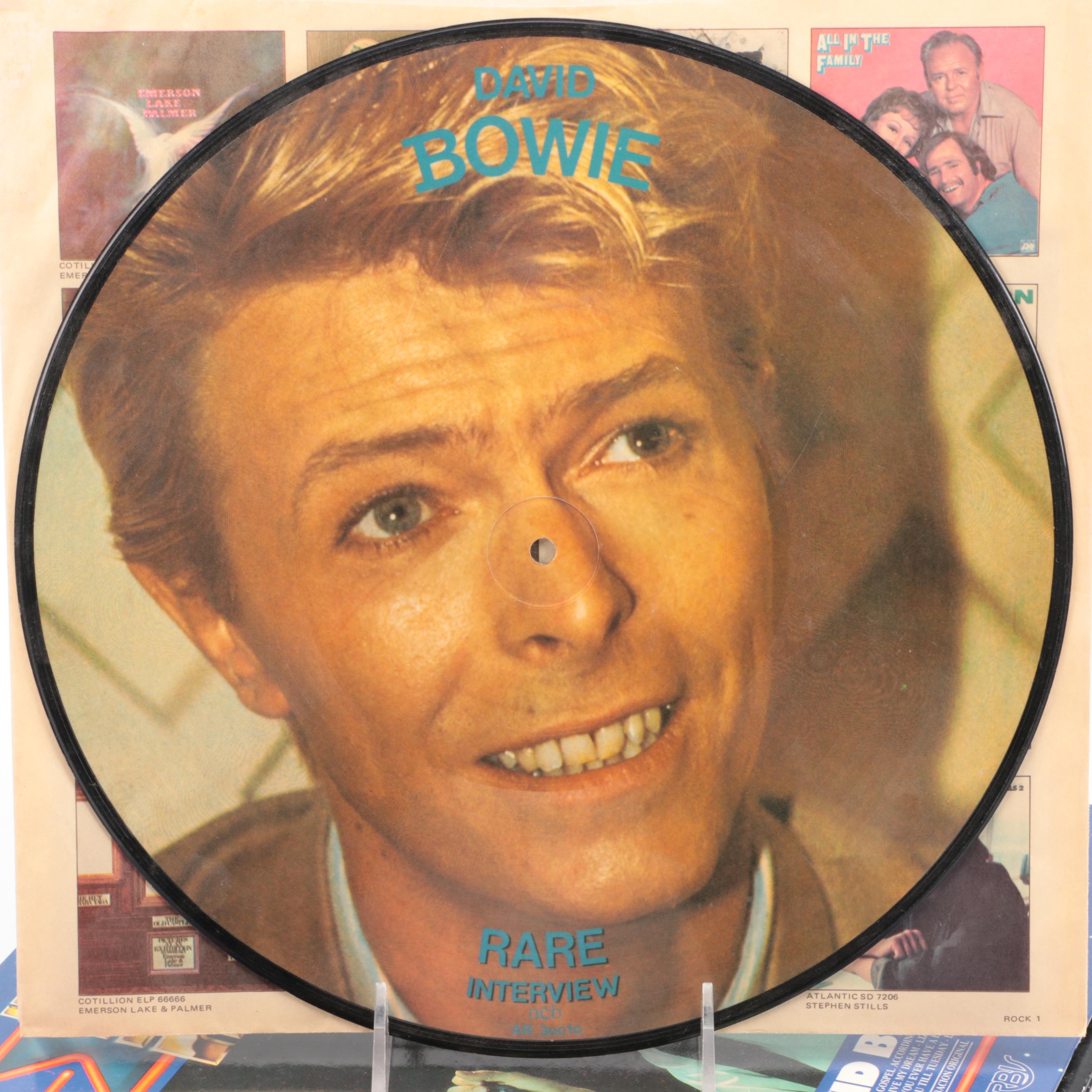 "Ziggy Stardust," "Hunky Dory," and More David Bowie Vinyl Record Albums