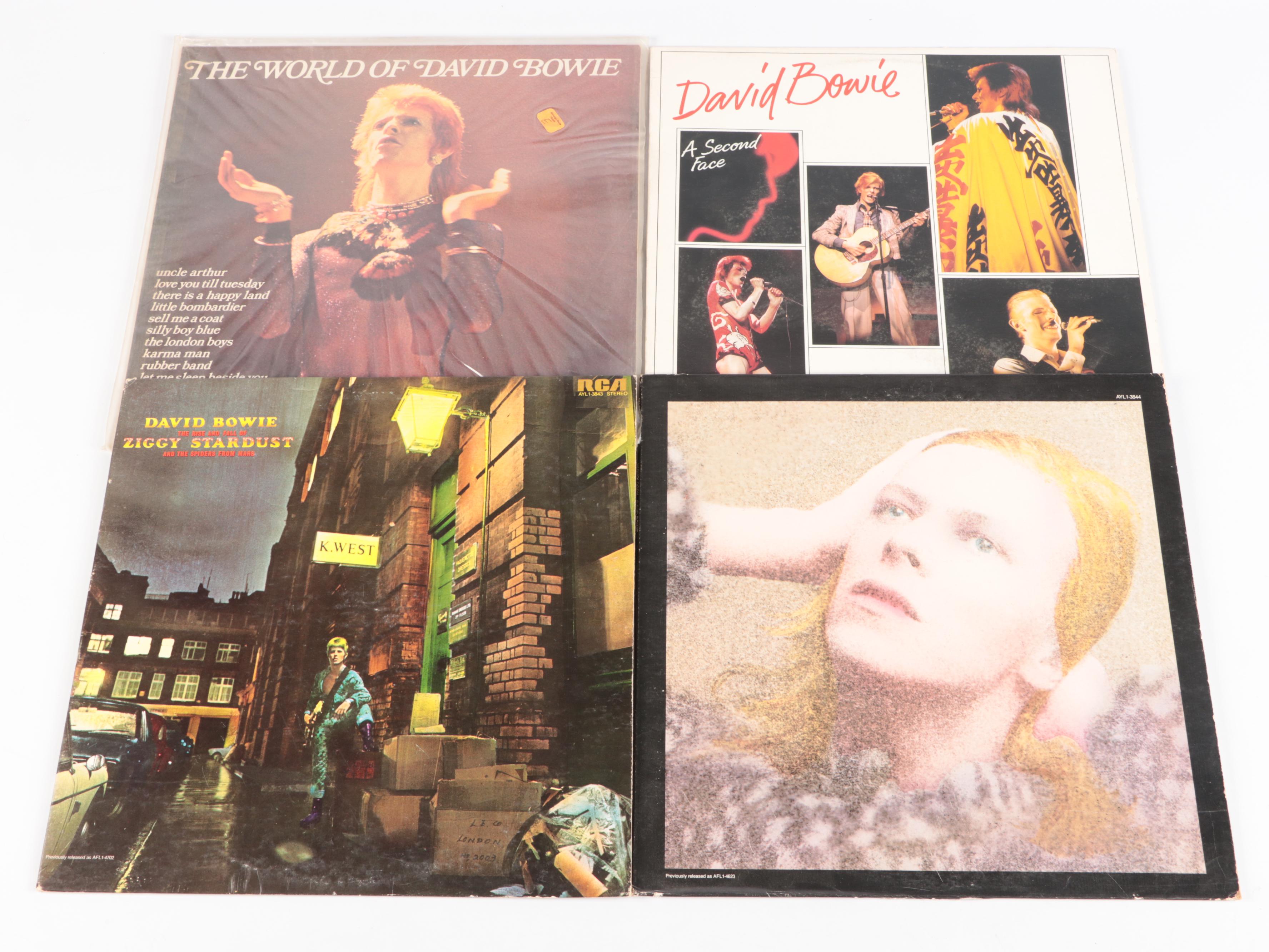 "Ziggy Stardust," "Hunky Dory," and More David Bowie Vinyl Record Albums