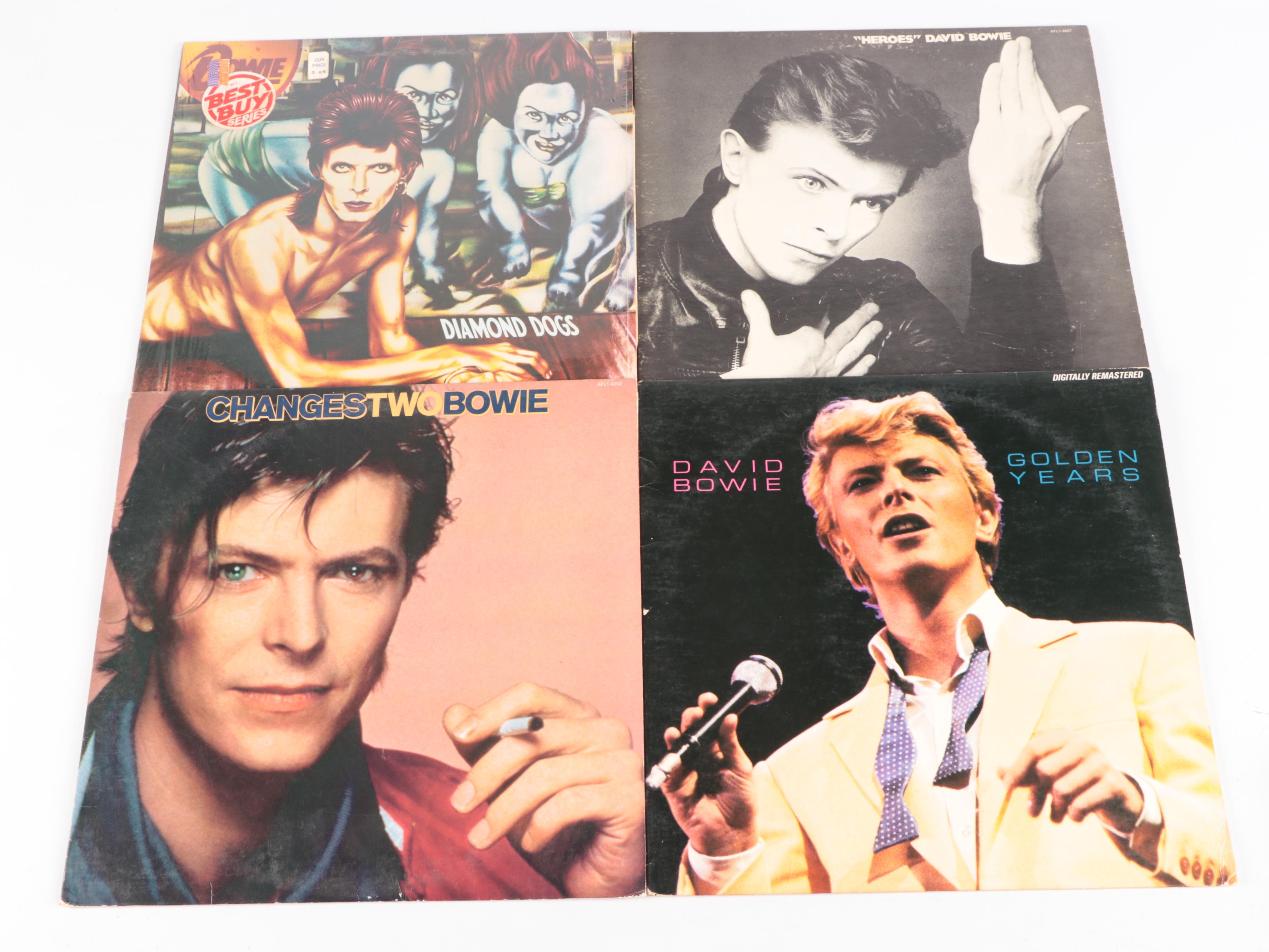 "Ziggy Stardust," "Hunky Dory," and More David Bowie Vinyl Record Albums