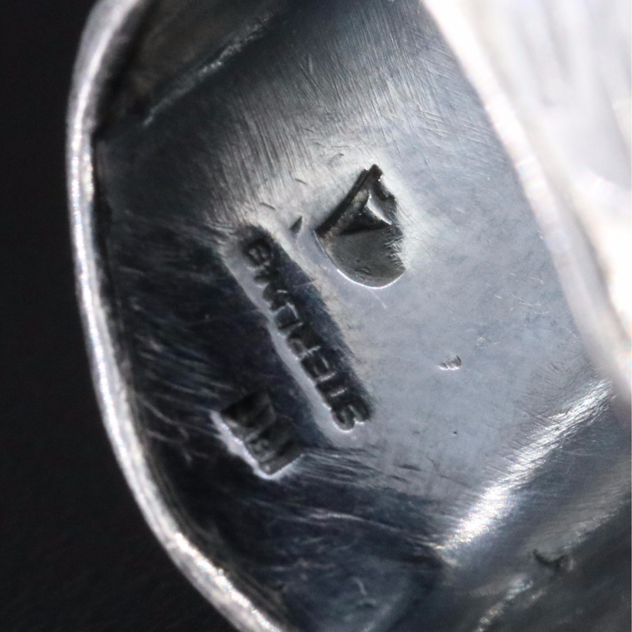 Sterling Diamond Ribbon Ring with 18K Accent and Fancy Diamonds