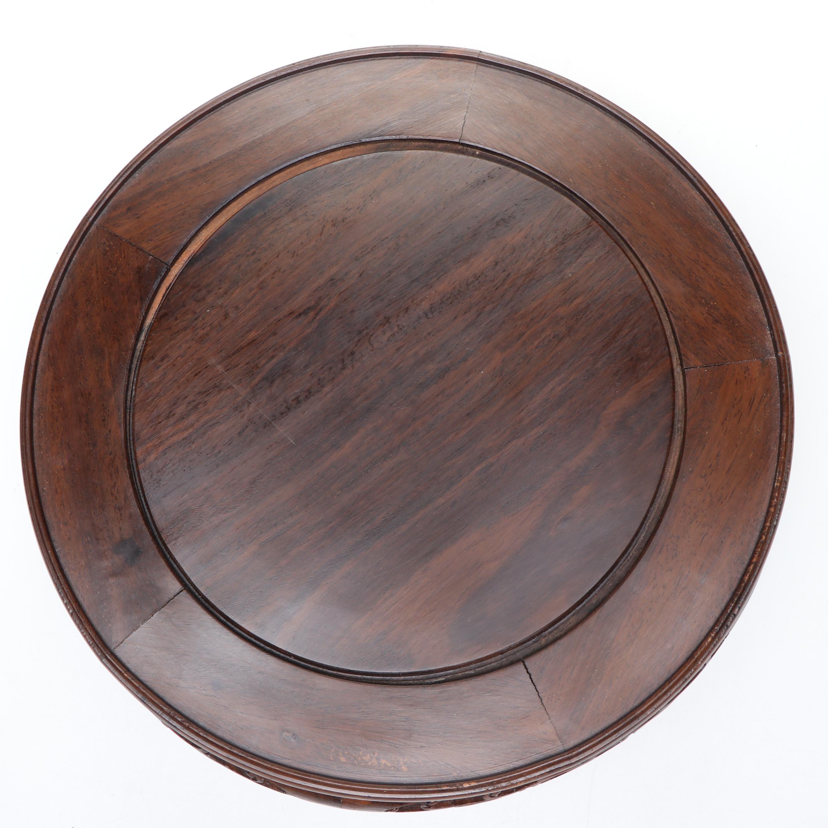 Chinese Carved Wood Stands