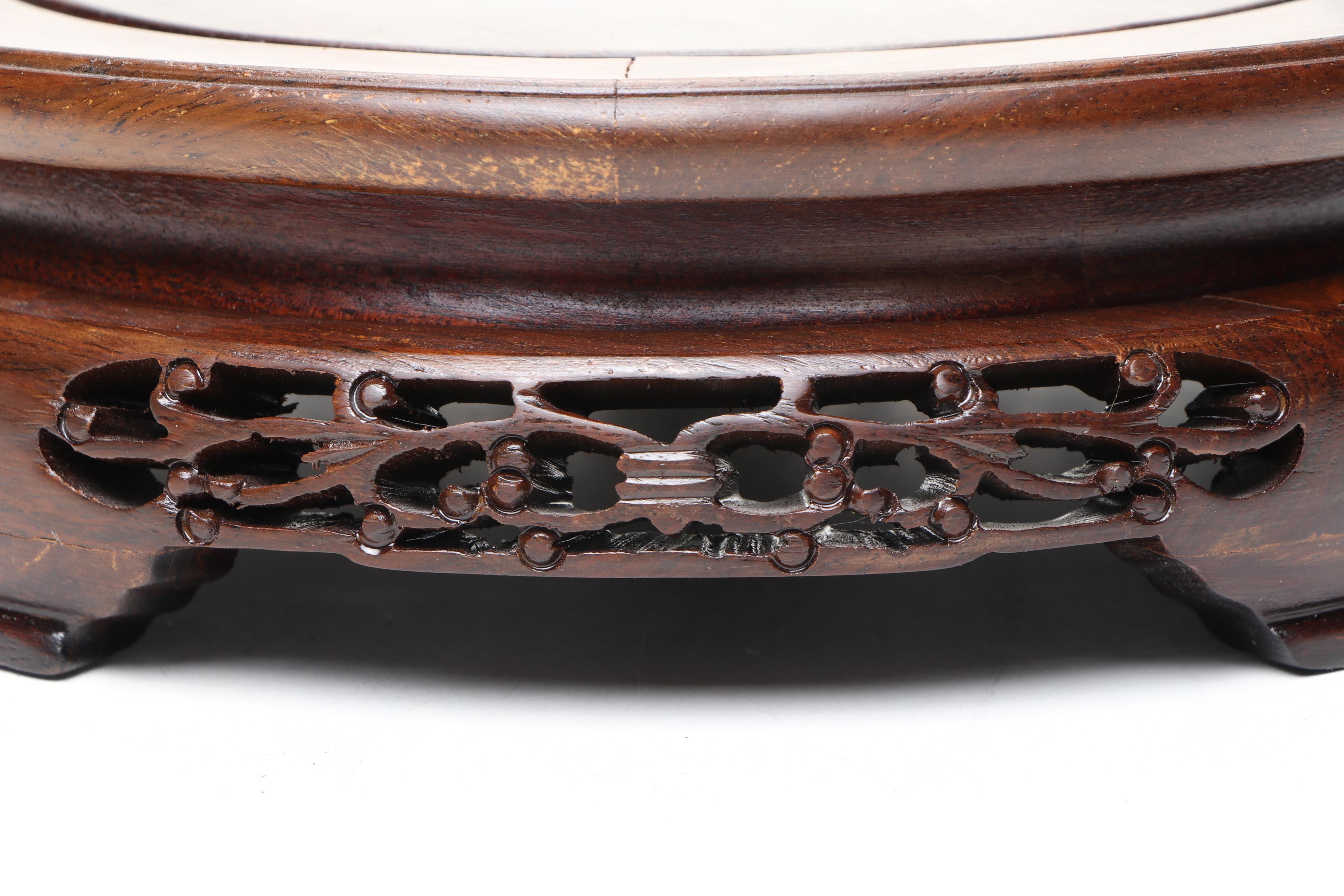 Chinese Carved Wood Stands