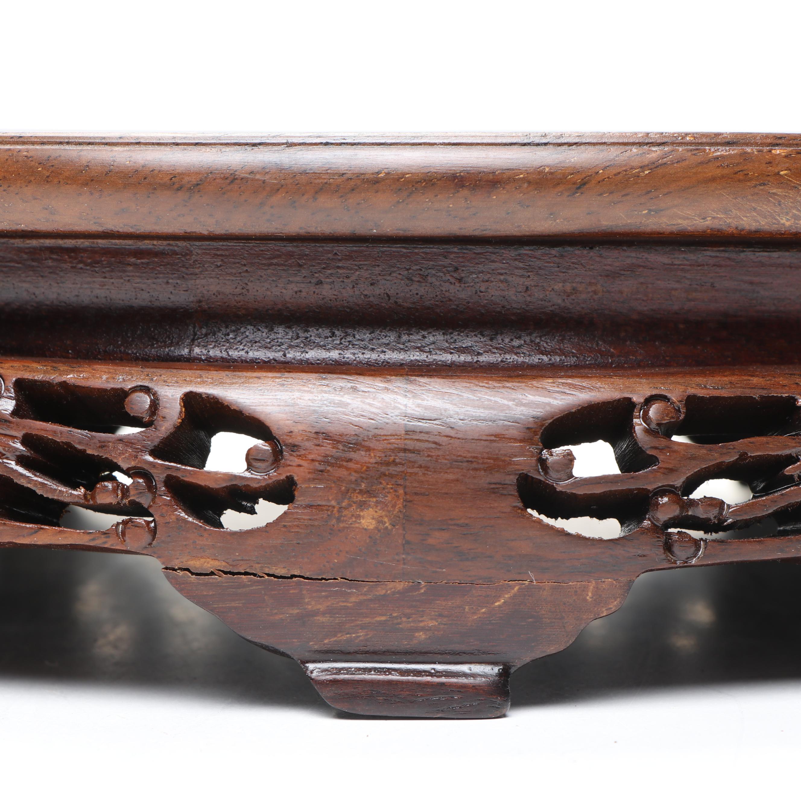 Chinese Carved Wood Stands