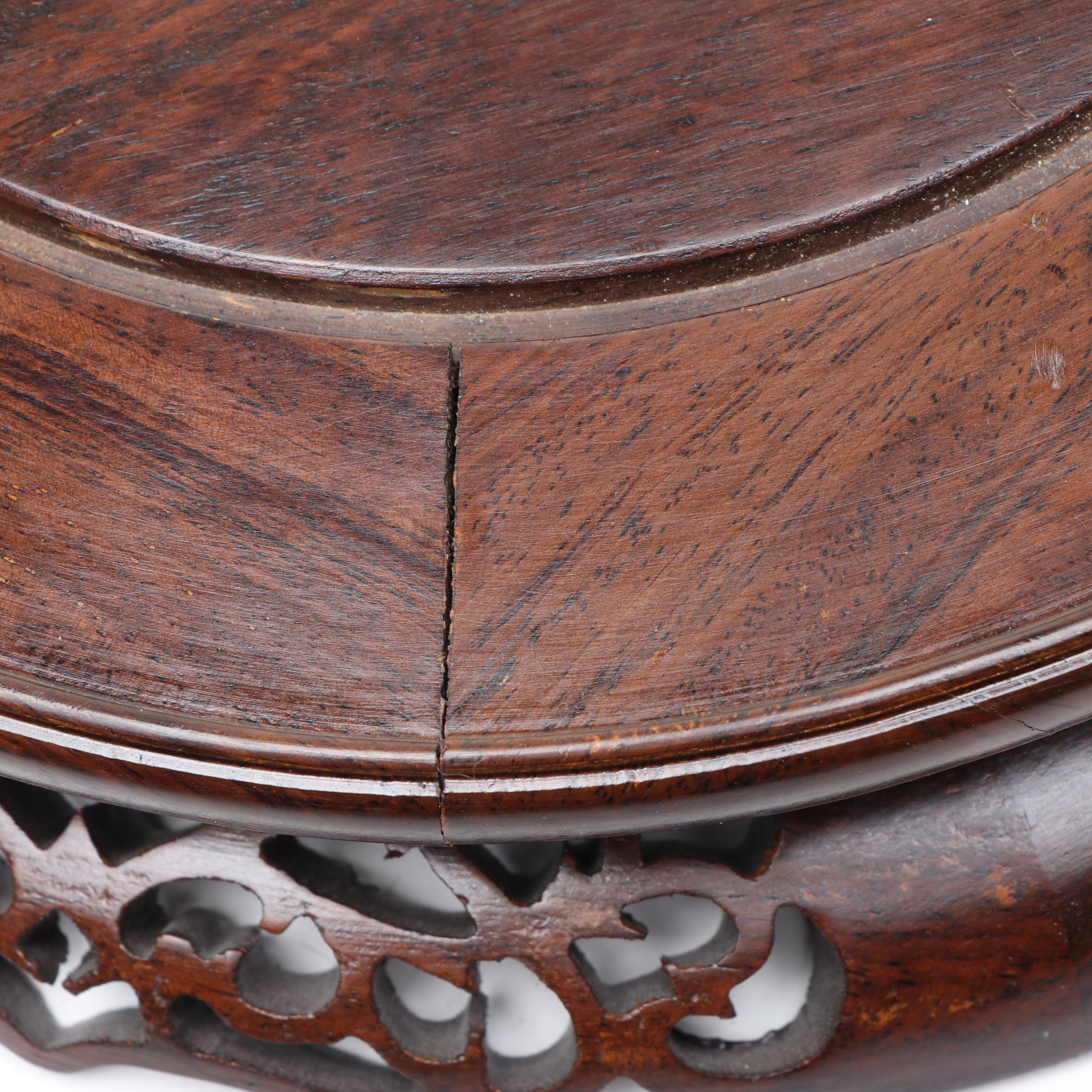 Chinese Carved Wood Stands