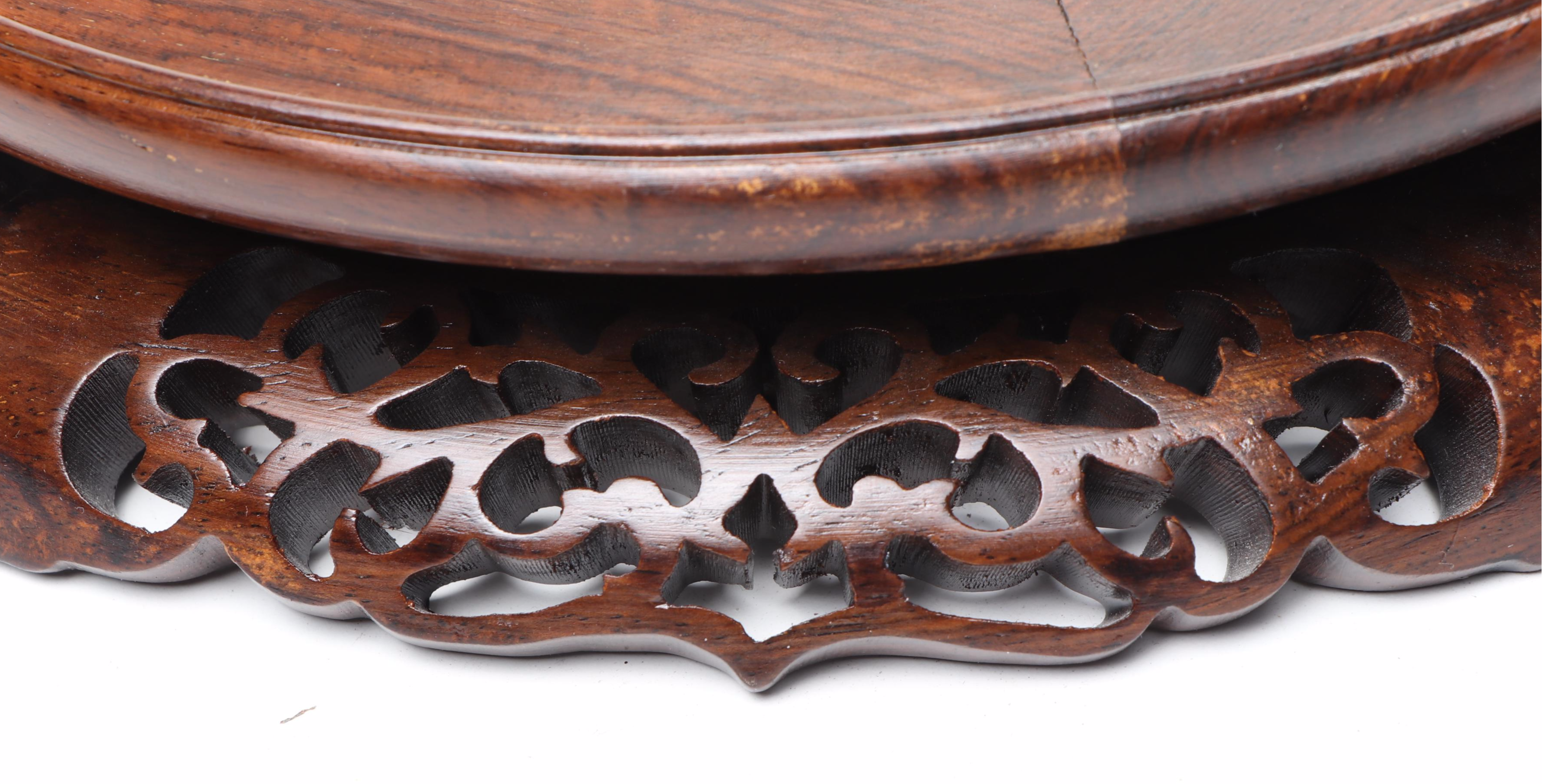 Chinese Carved Wood Stands