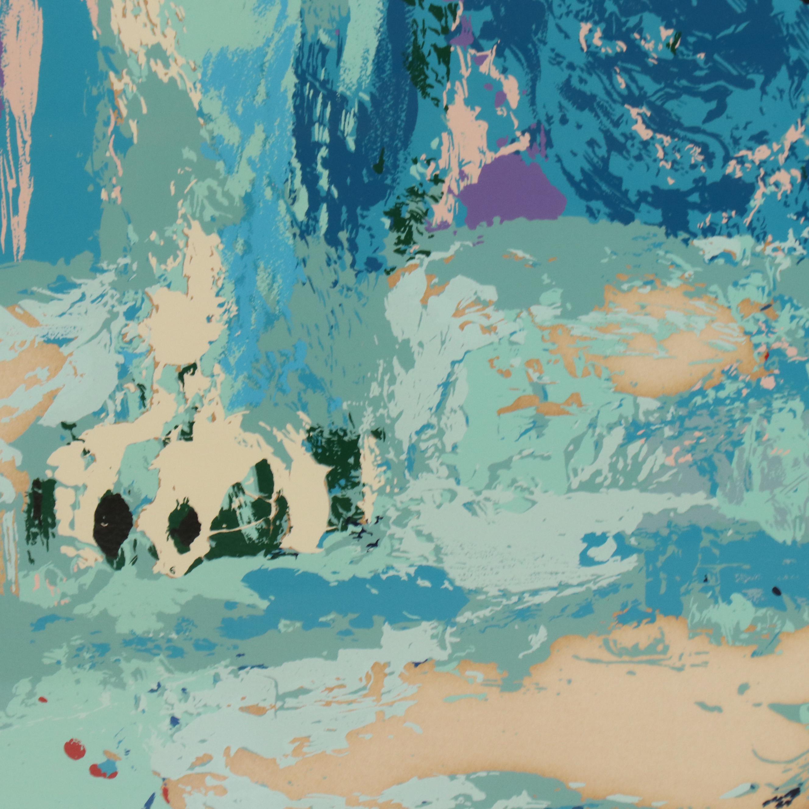 LeRoy Neiman Serigraph "Polar Bears"