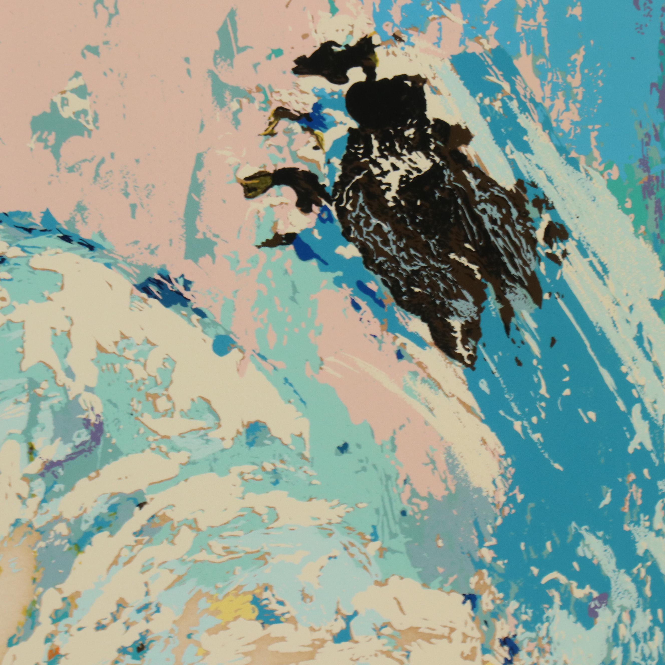 LeRoy Neiman Serigraph "Polar Bears"