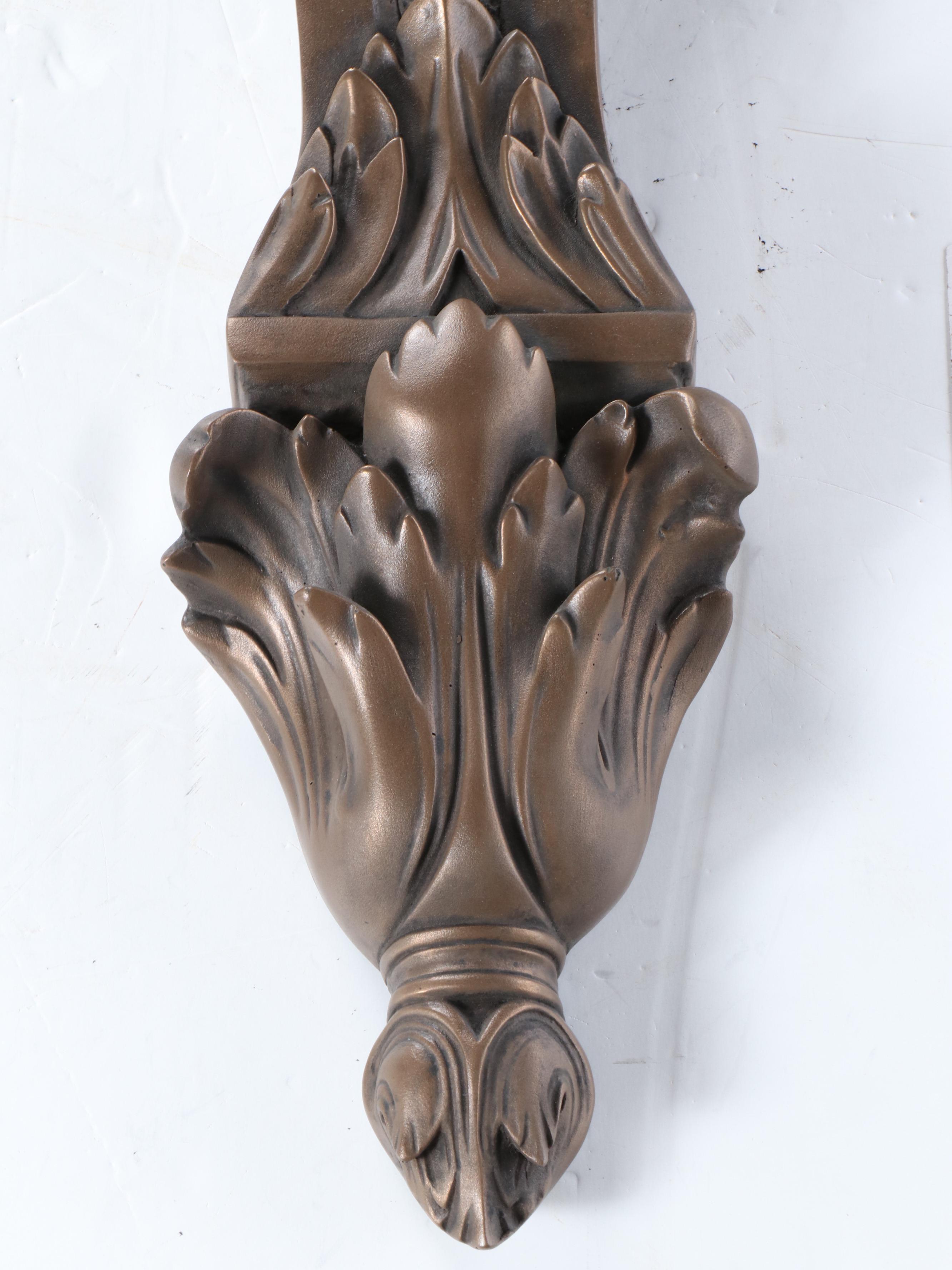 Bronze Finish Mermaid Wall Décor