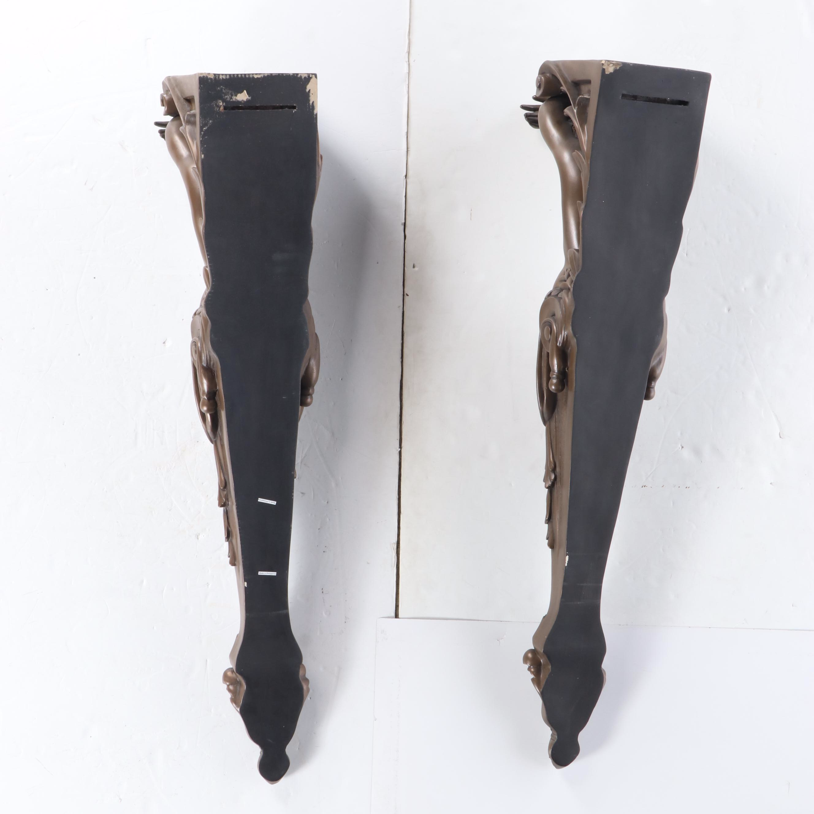 Bronze Finish Mermaid Wall Décor