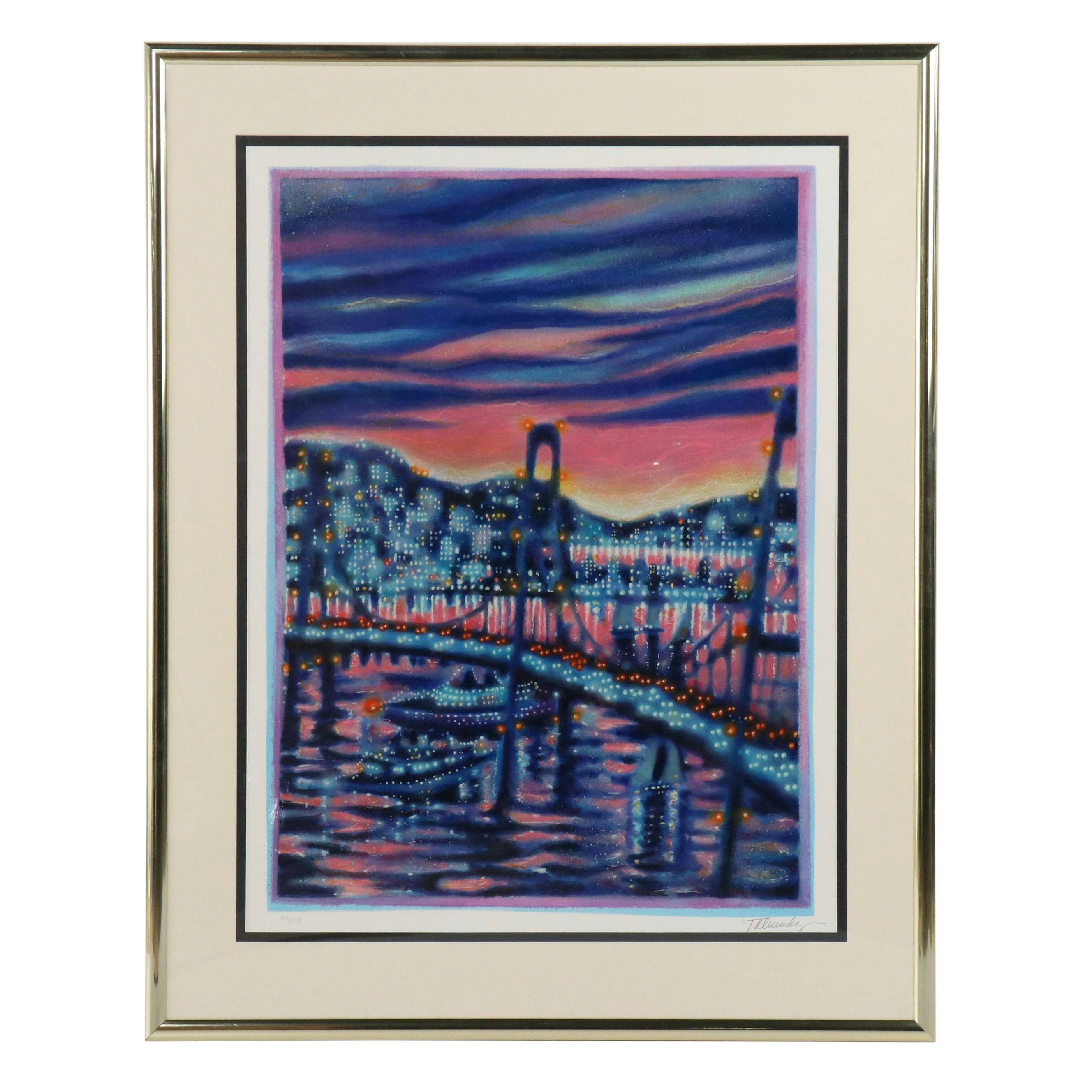James Talmadge Serigraph "Sunset Cruise"
