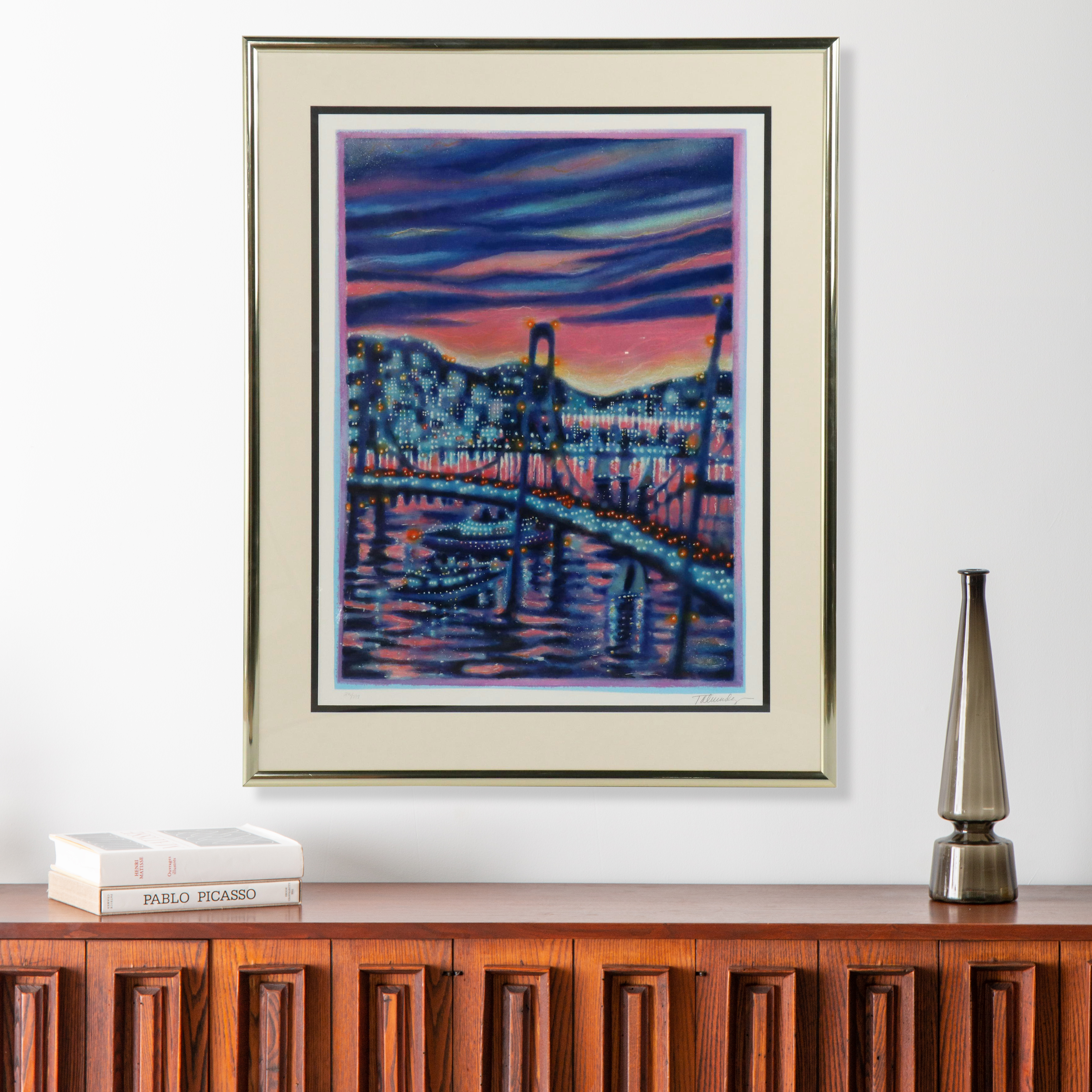 James Talmadge Serigraph "Sunset Cruise"