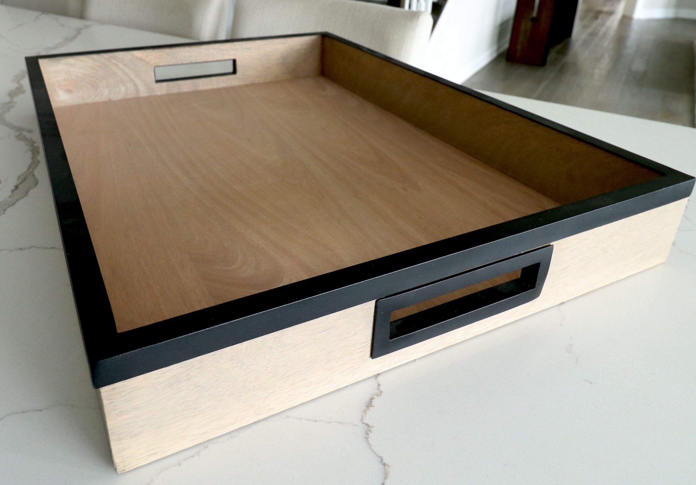 Pottery Barn "Orion" Terracotta Footed Bowls and Other Tray Décor