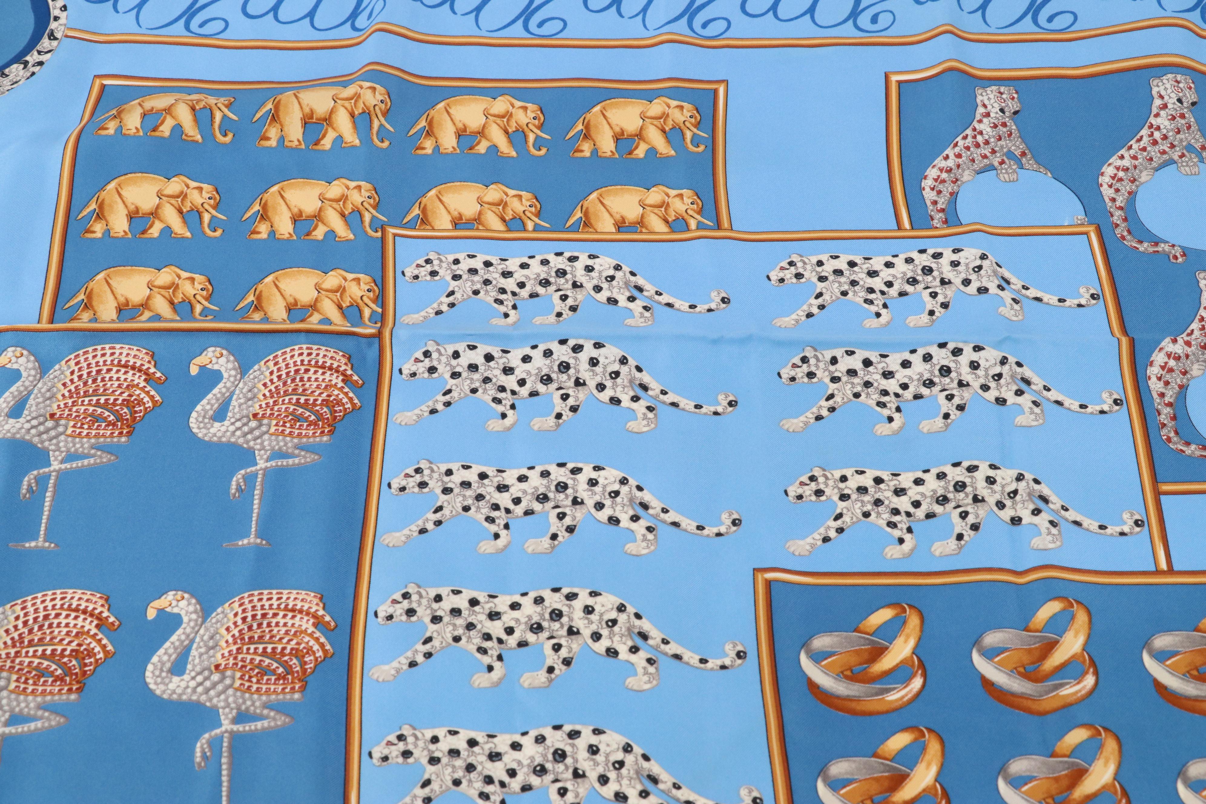 Cartier Printed Silk Twill Scarf