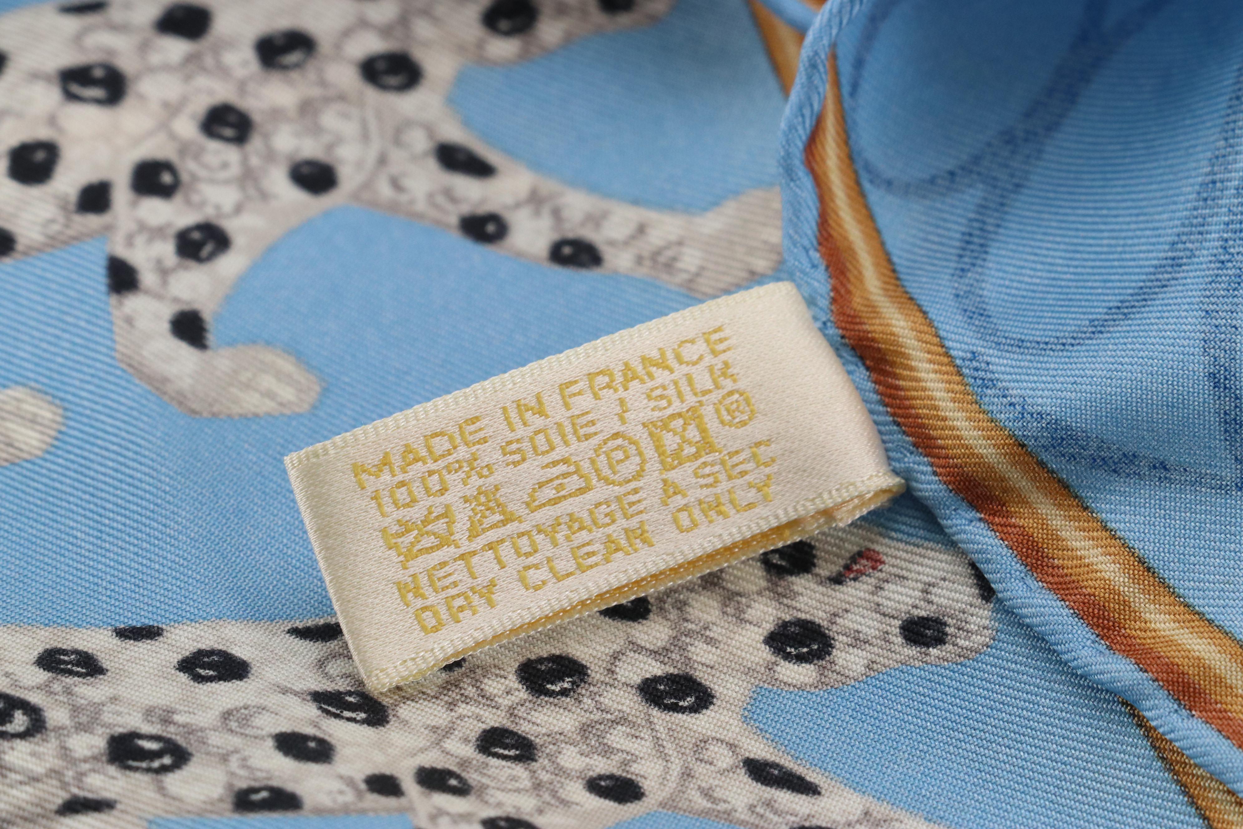 Cartier Printed Silk Twill Scarf