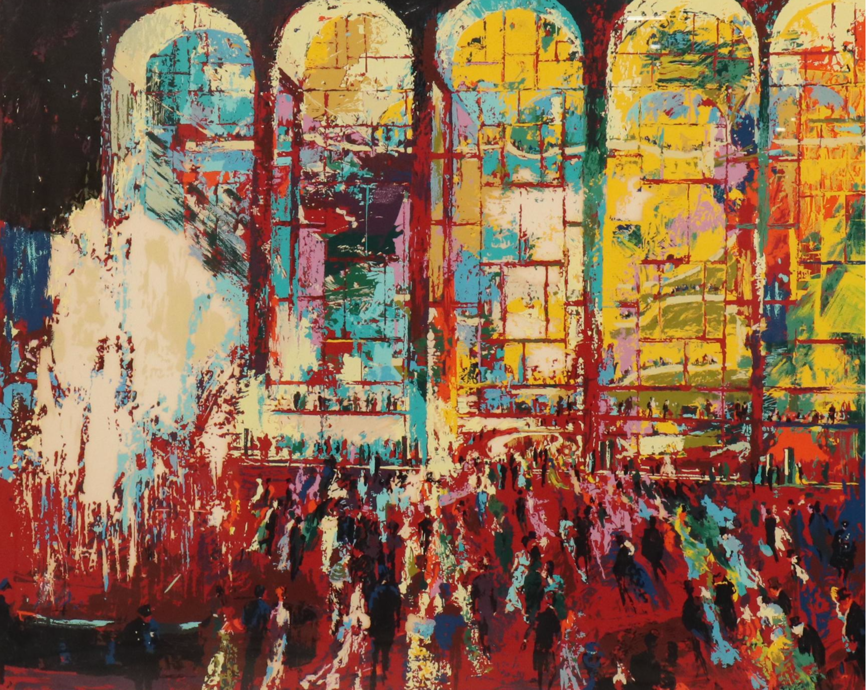 LeRoy Neiman Serigraph "Metropolitan Opera"