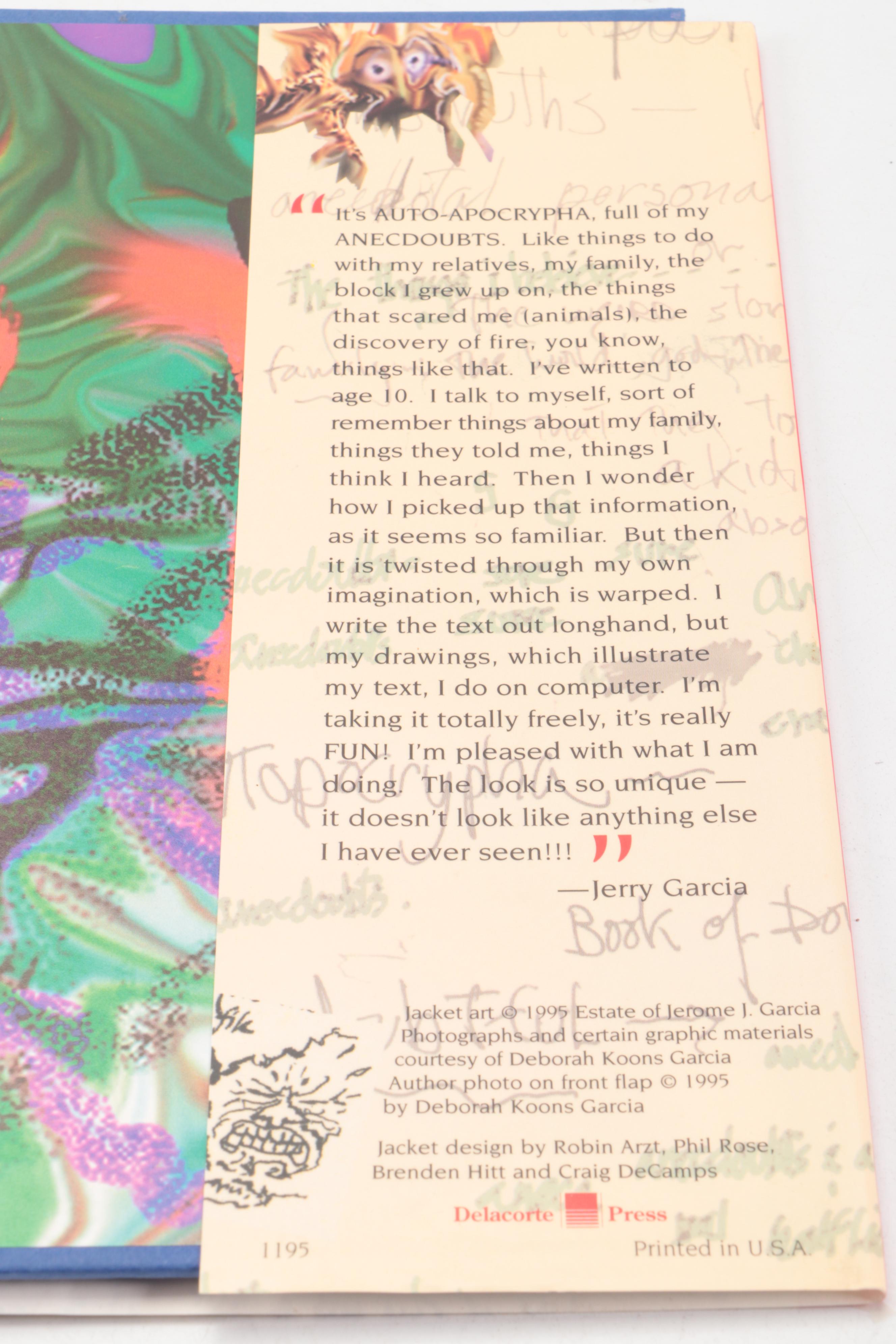 First Printing "Harrington Street" by Jerry Garcia, 1995