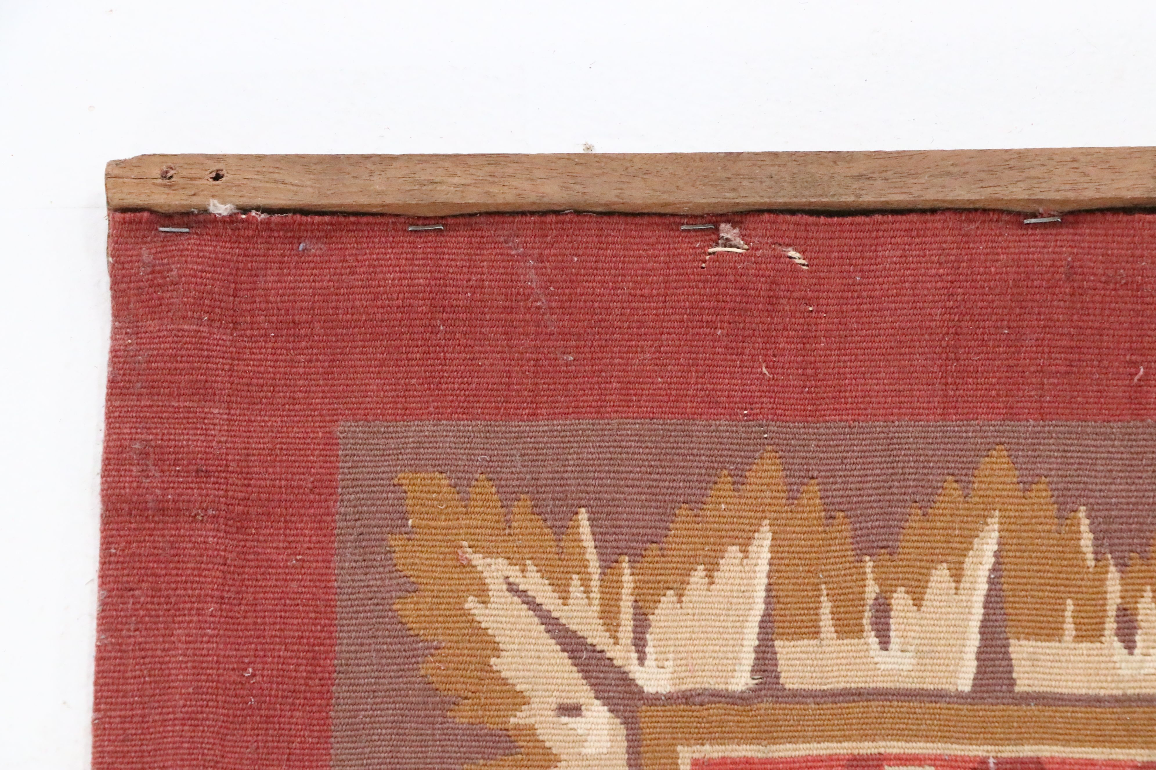 7'11 x 11'1 Handmade Sino-French Aubusson Needlepoint Area Rug