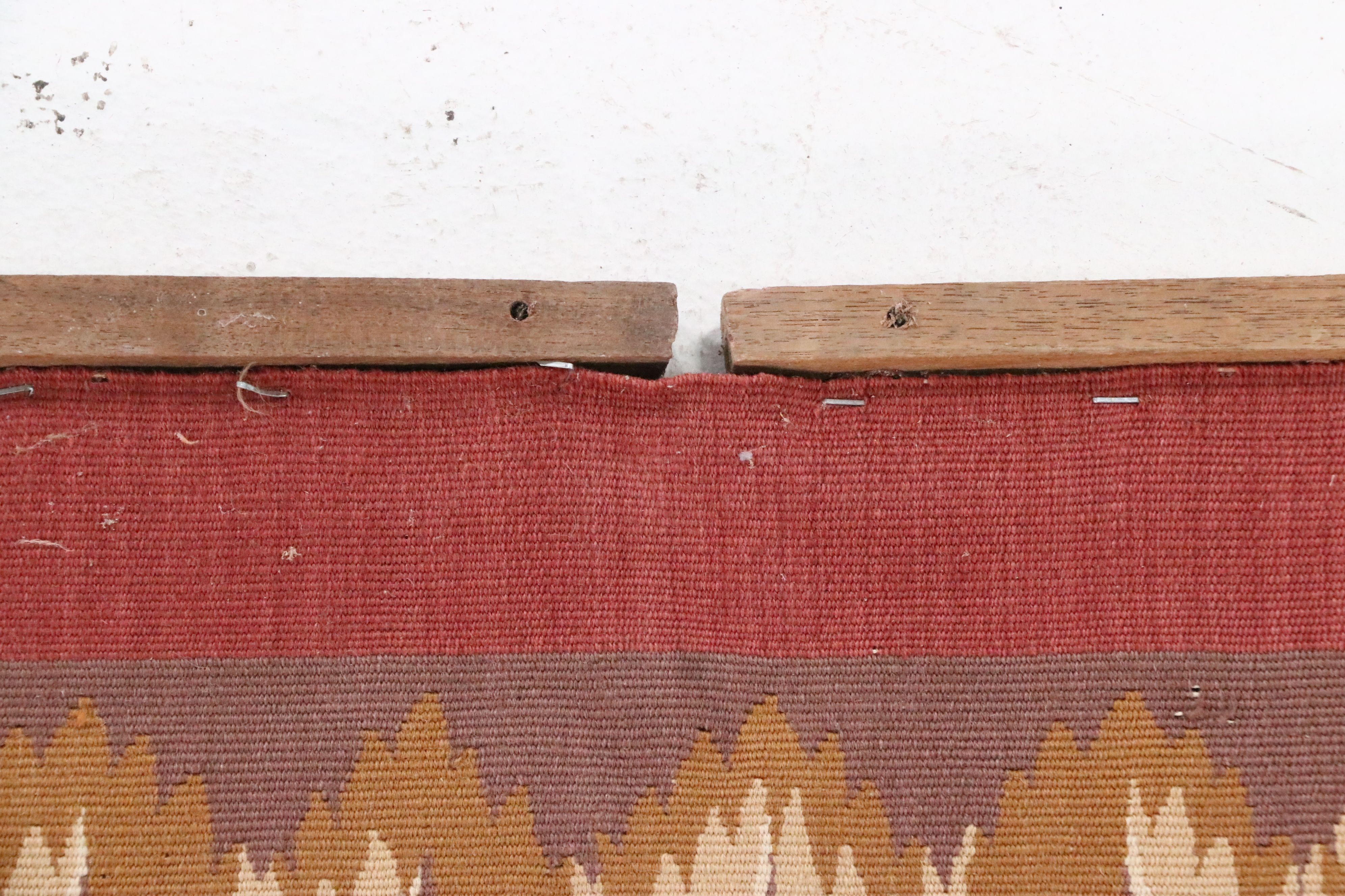 7'11 x 11'1 Handmade Sino-French Aubusson Needlepoint Area Rug