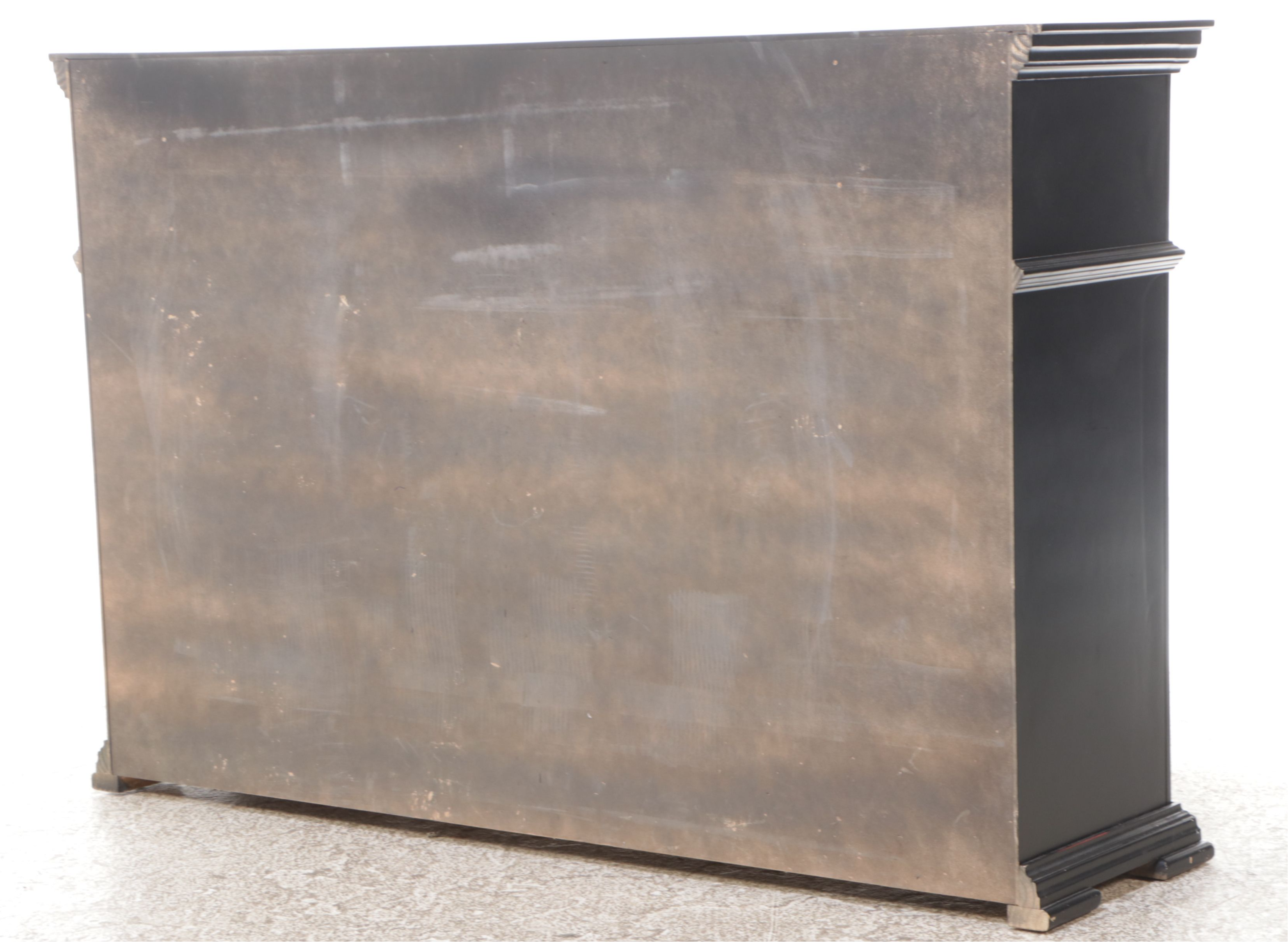 Black Finished Wood Dresser, 21st Century