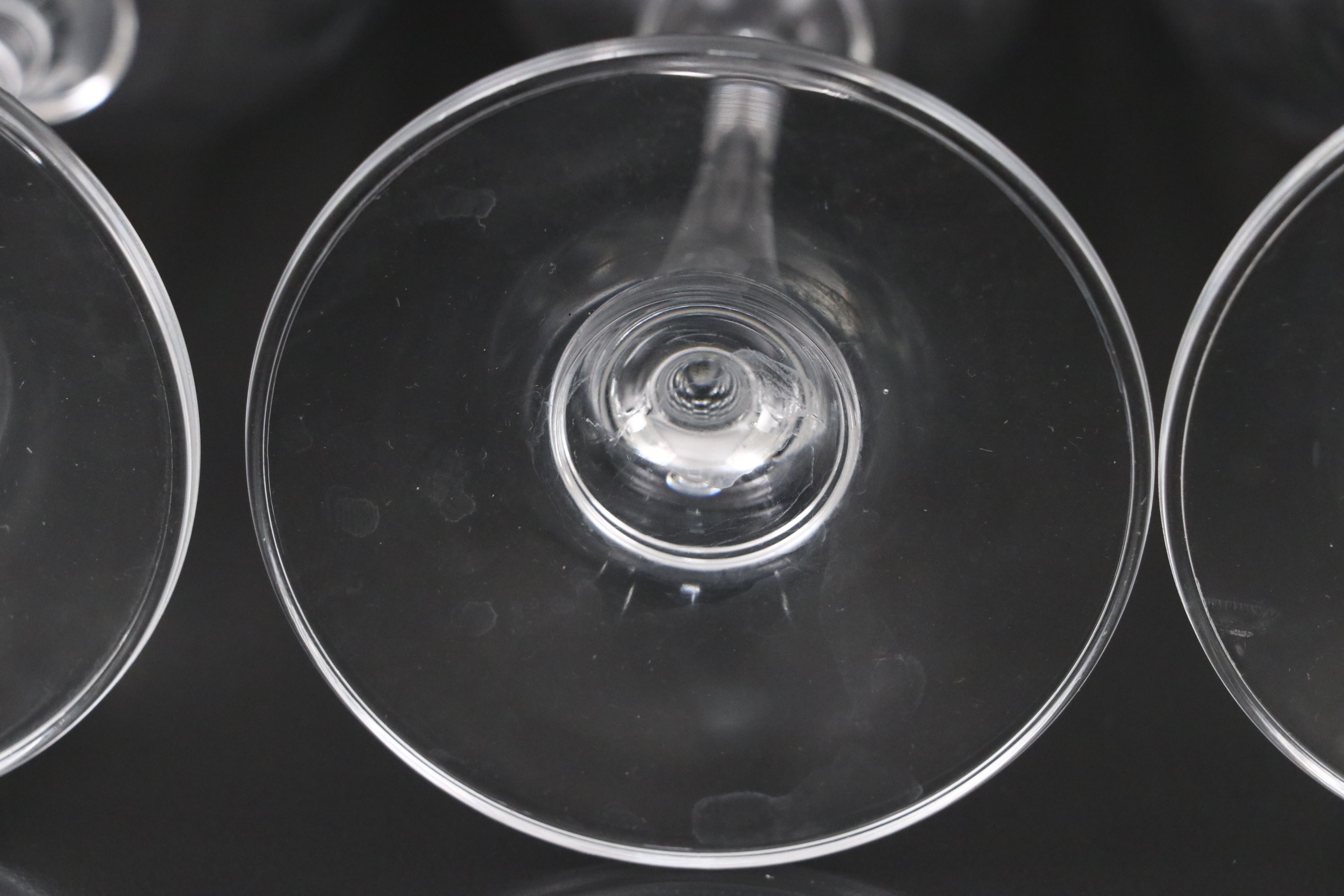 Column Stem Glass Champagne Flutes