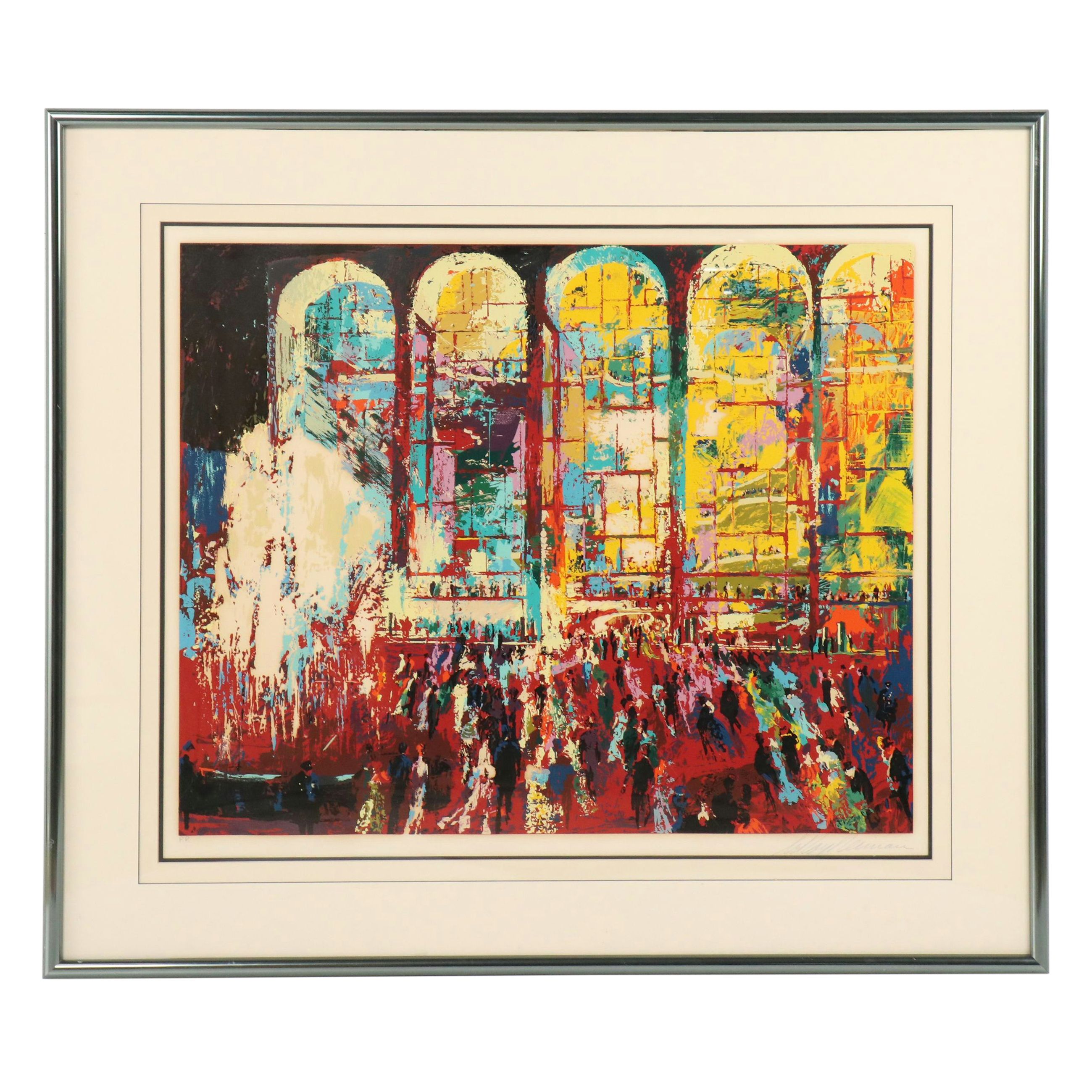 LeRoy Neiman Serigraph "Metropolitan Opera"