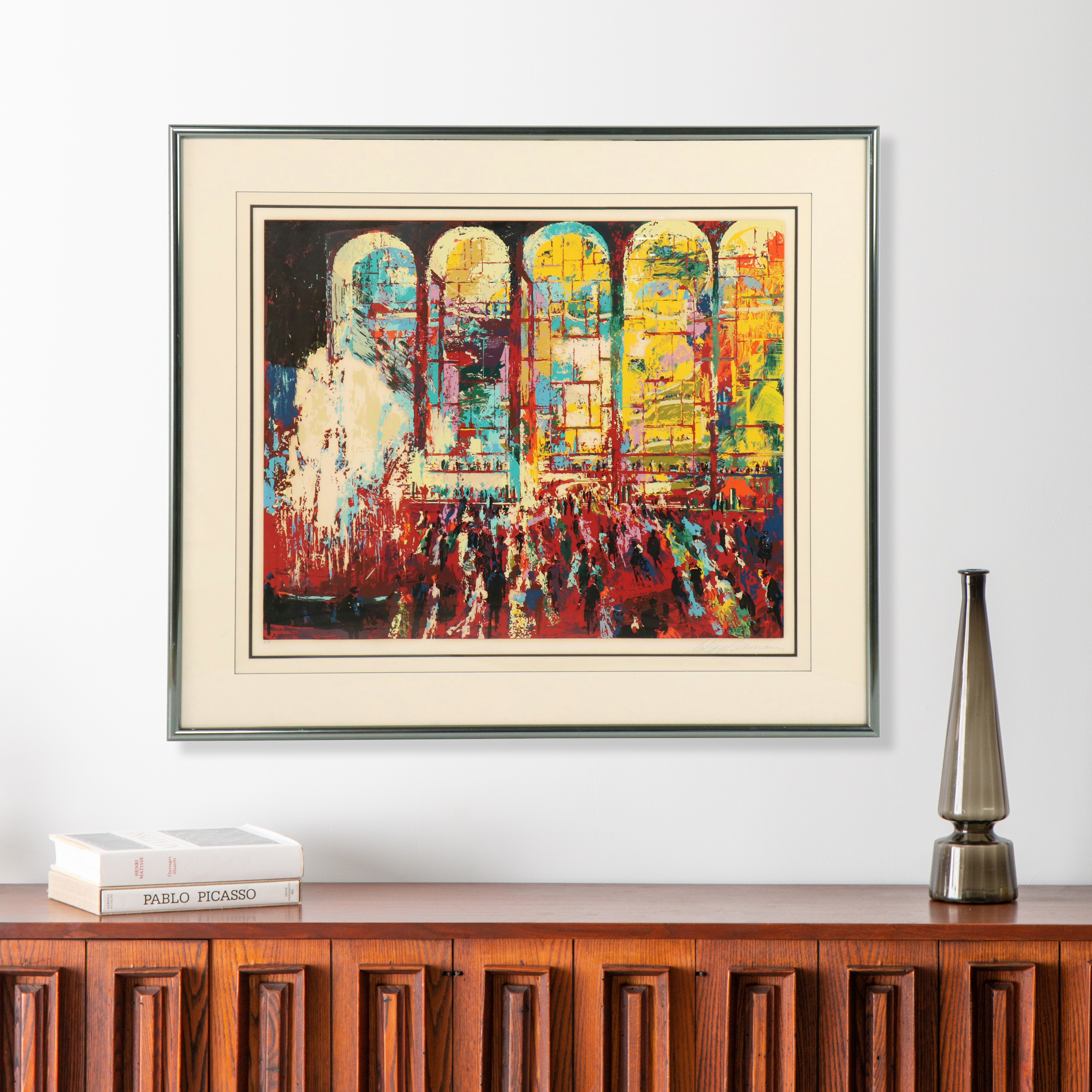 LeRoy Neiman Serigraph "Metropolitan Opera"