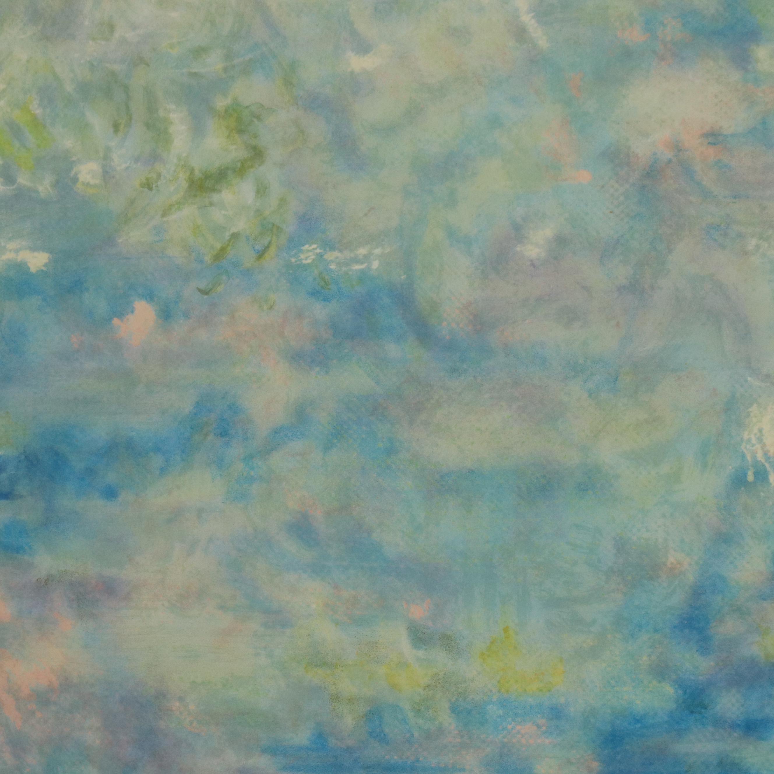 Charles Bragg Lithograph "Portrait of Monet"