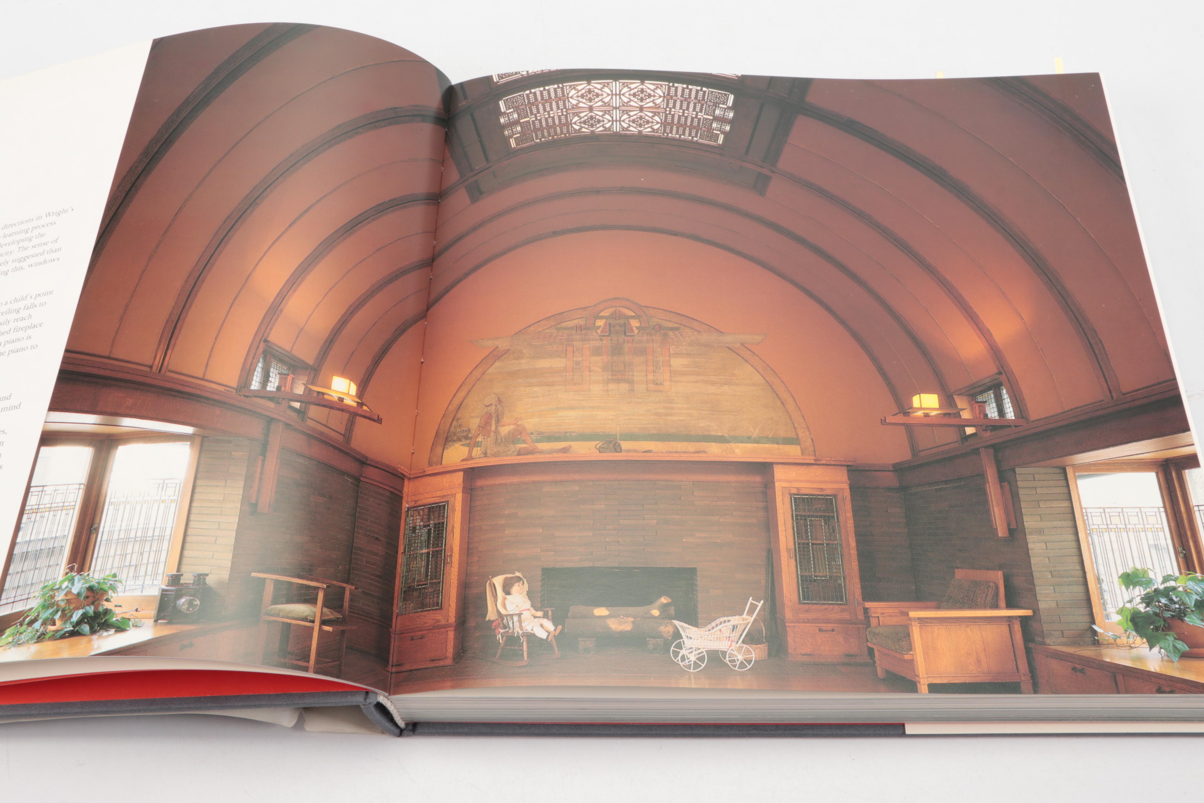 Signed First Edition "Frank Lloyd Wright: The Masterworks" by Bruce B. Pfeiffer