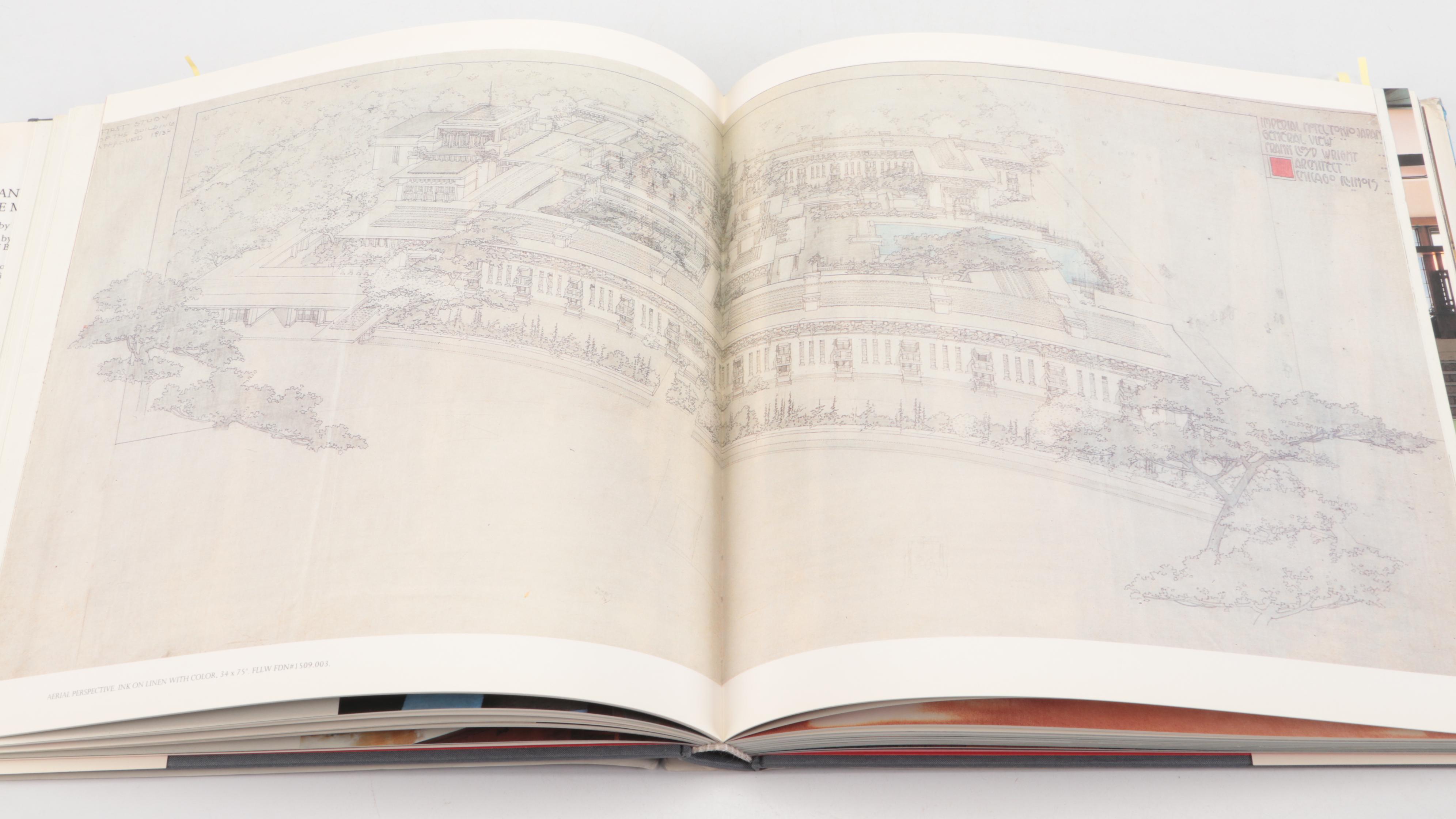 Signed First Edition "Frank Lloyd Wright: The Masterworks" by Bruce B. Pfeiffer