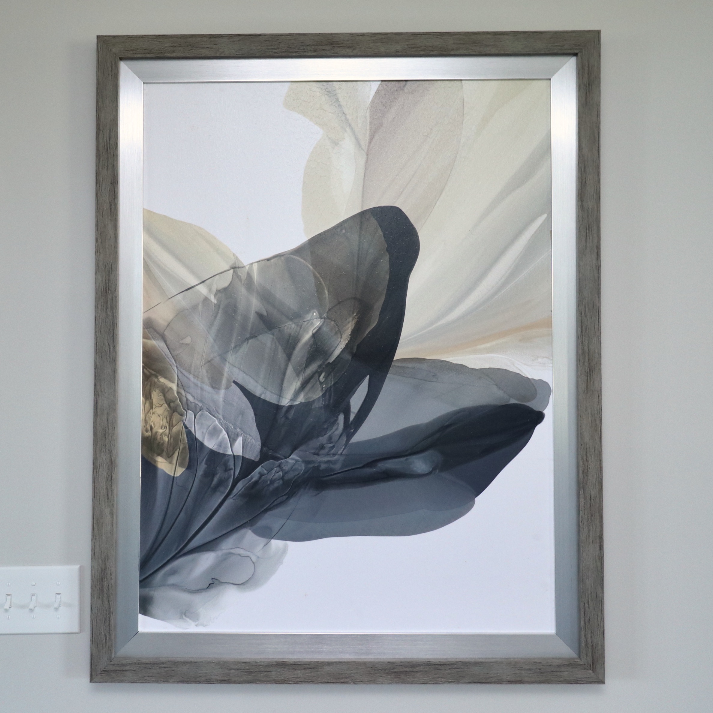 Embellished Giclée Print "Emerging Gold II" After Vicki McFarland