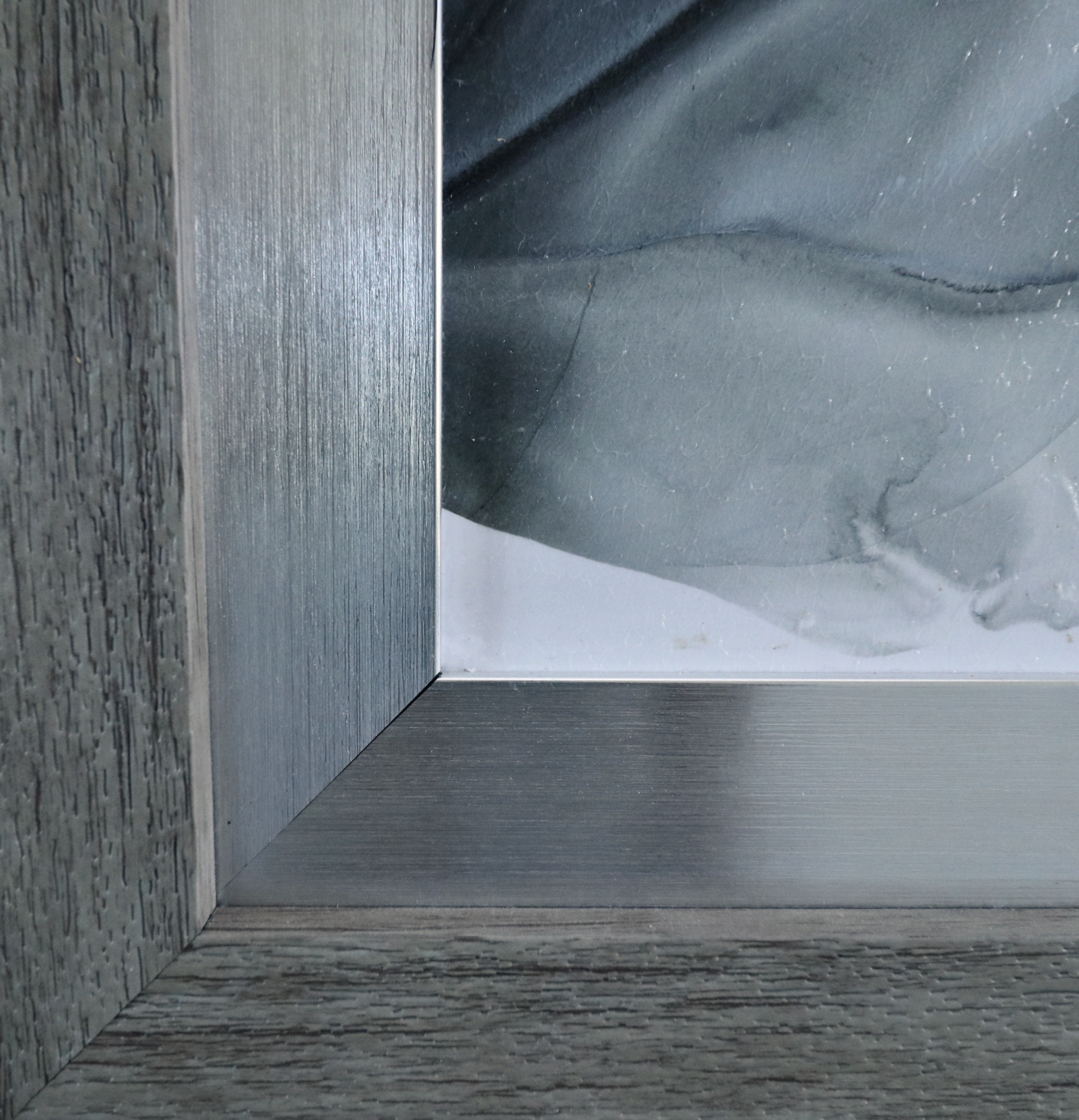 Embellished Giclée Print "Emerging Gold II" After Vicki McFarland