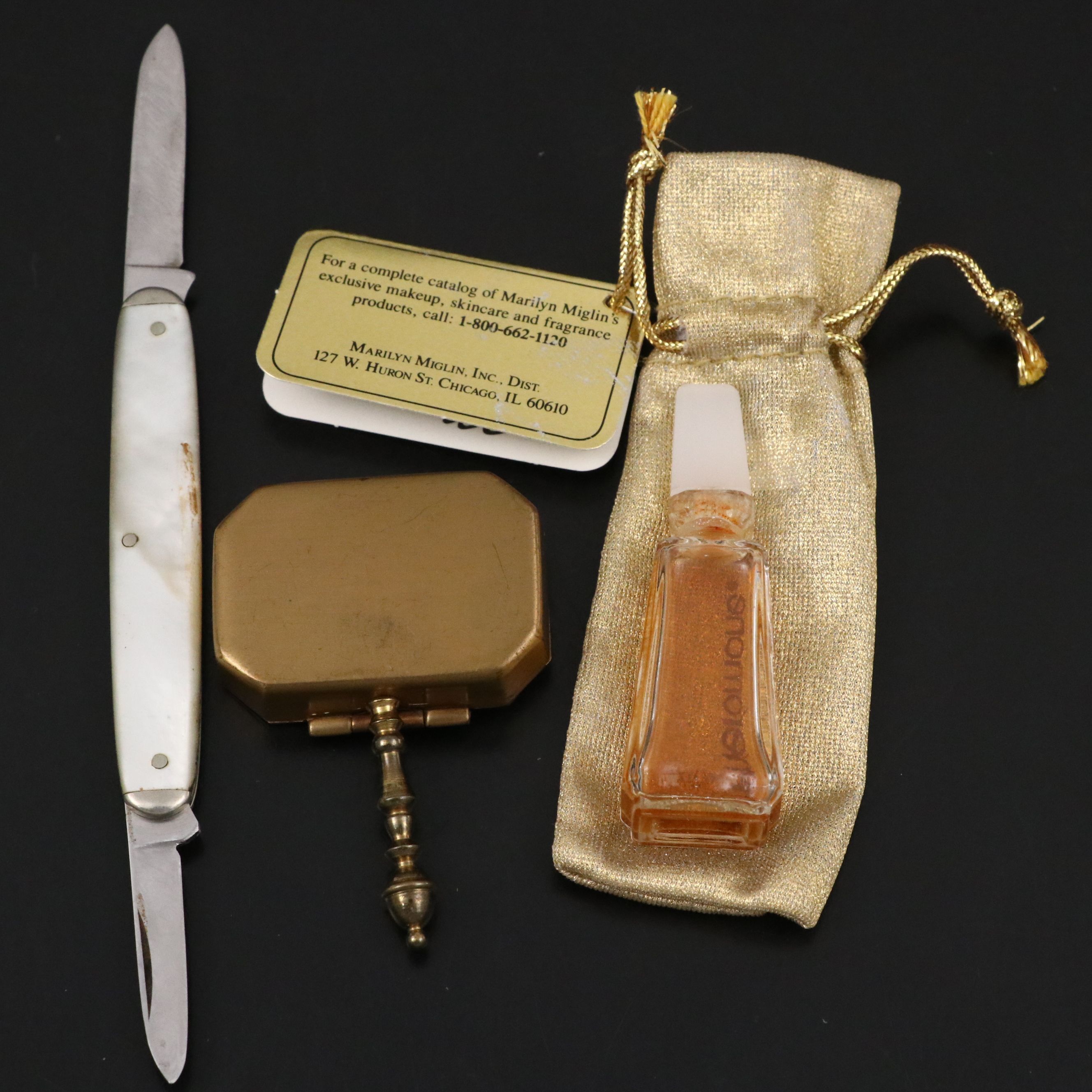 Marilyn Miglin Pheromone Perfume with Lord Donald Travel Clock and More