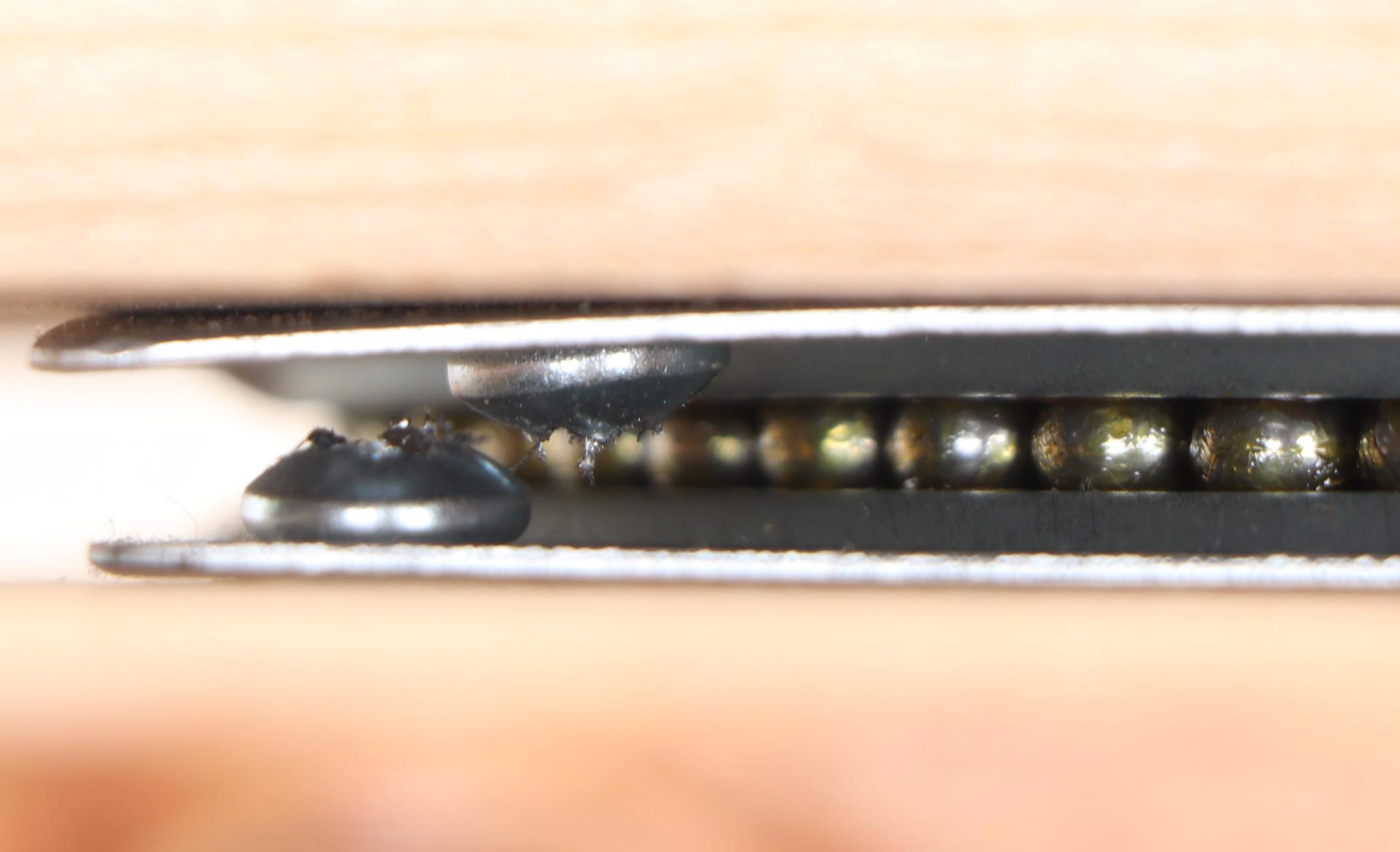 Contemporary Larch Wood Canada Cutting Board with Wooden Slab Lazy Susan