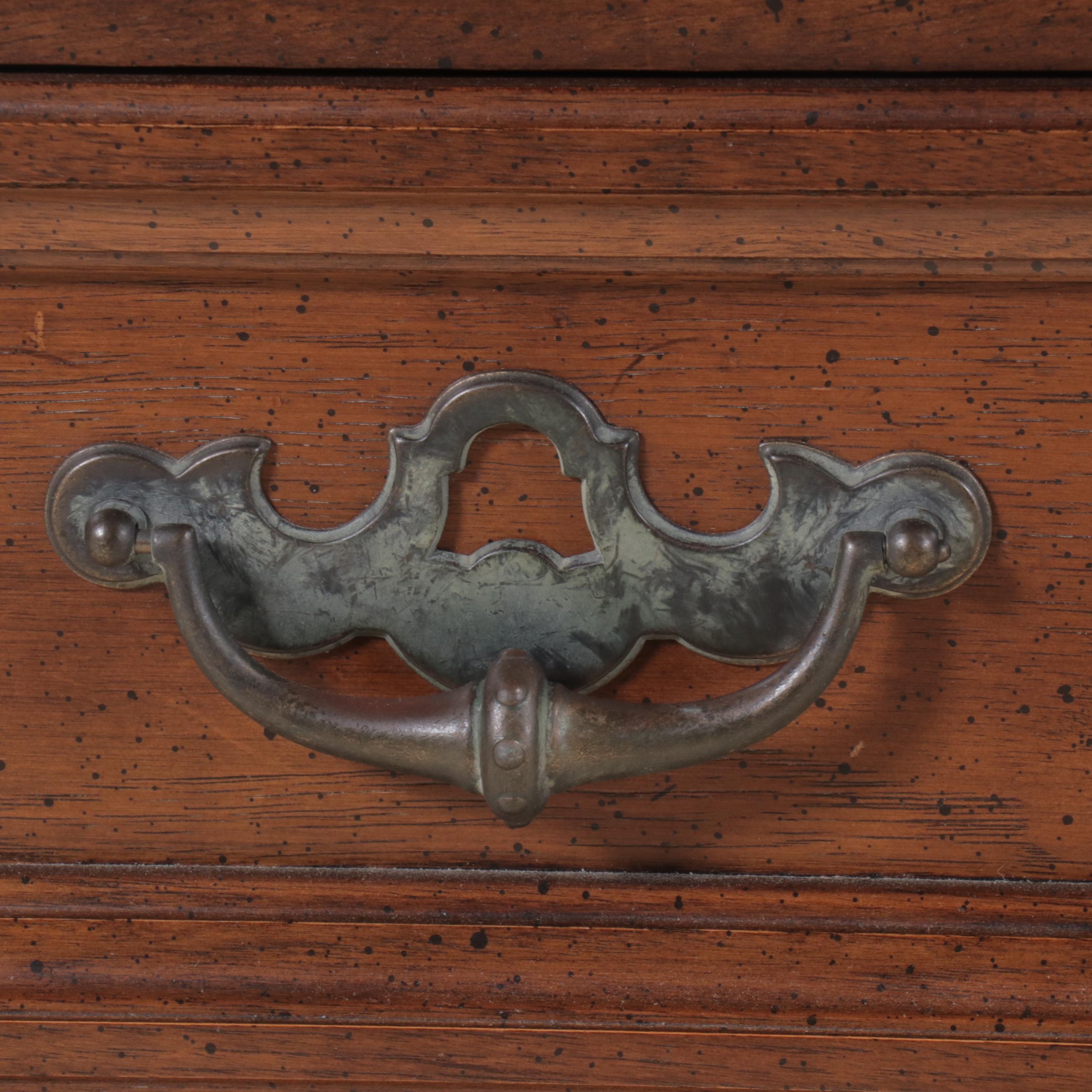 Walnut Dresser, Late 20th Century