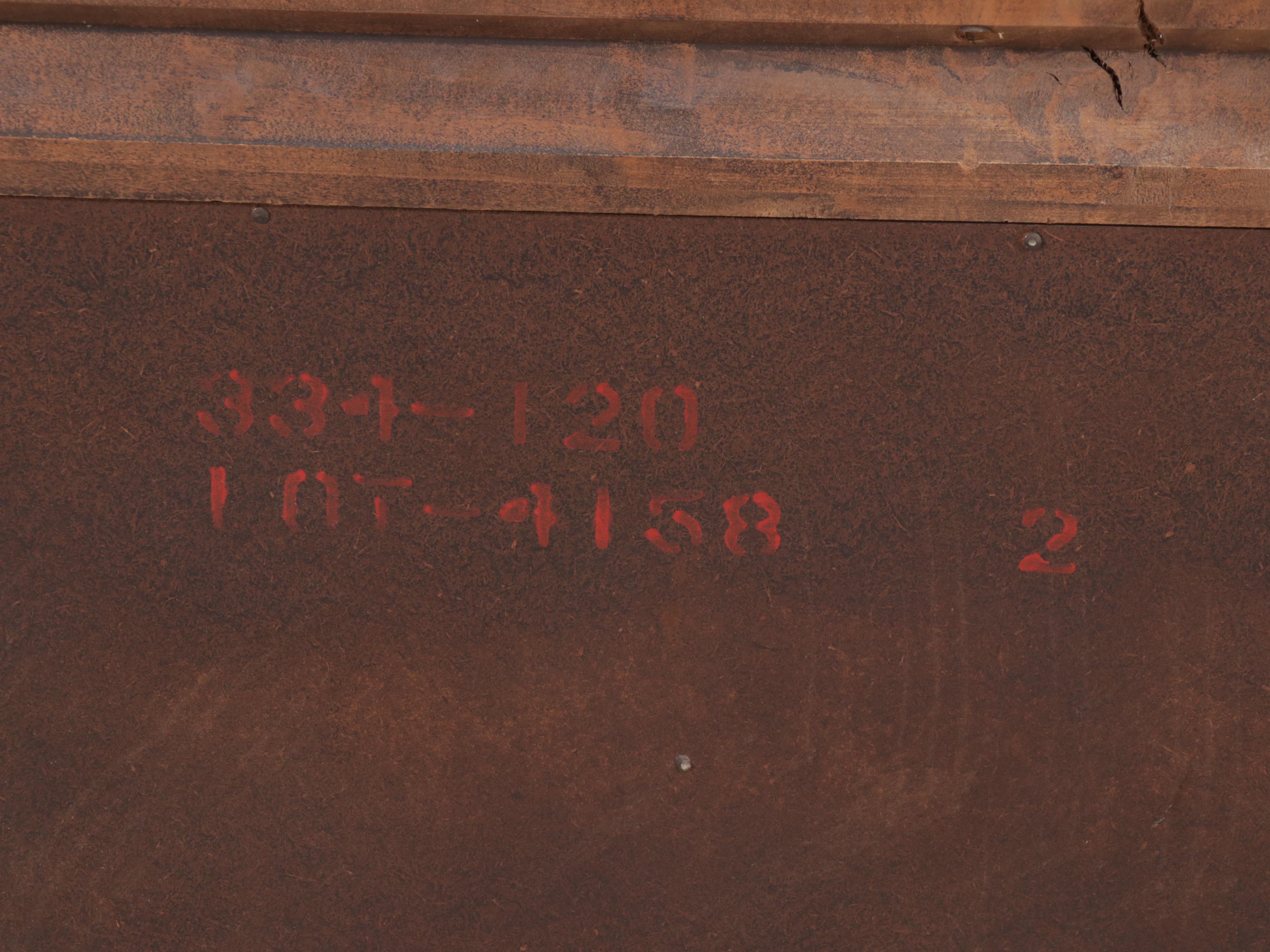 Walnut Dresser, Late 20th Century