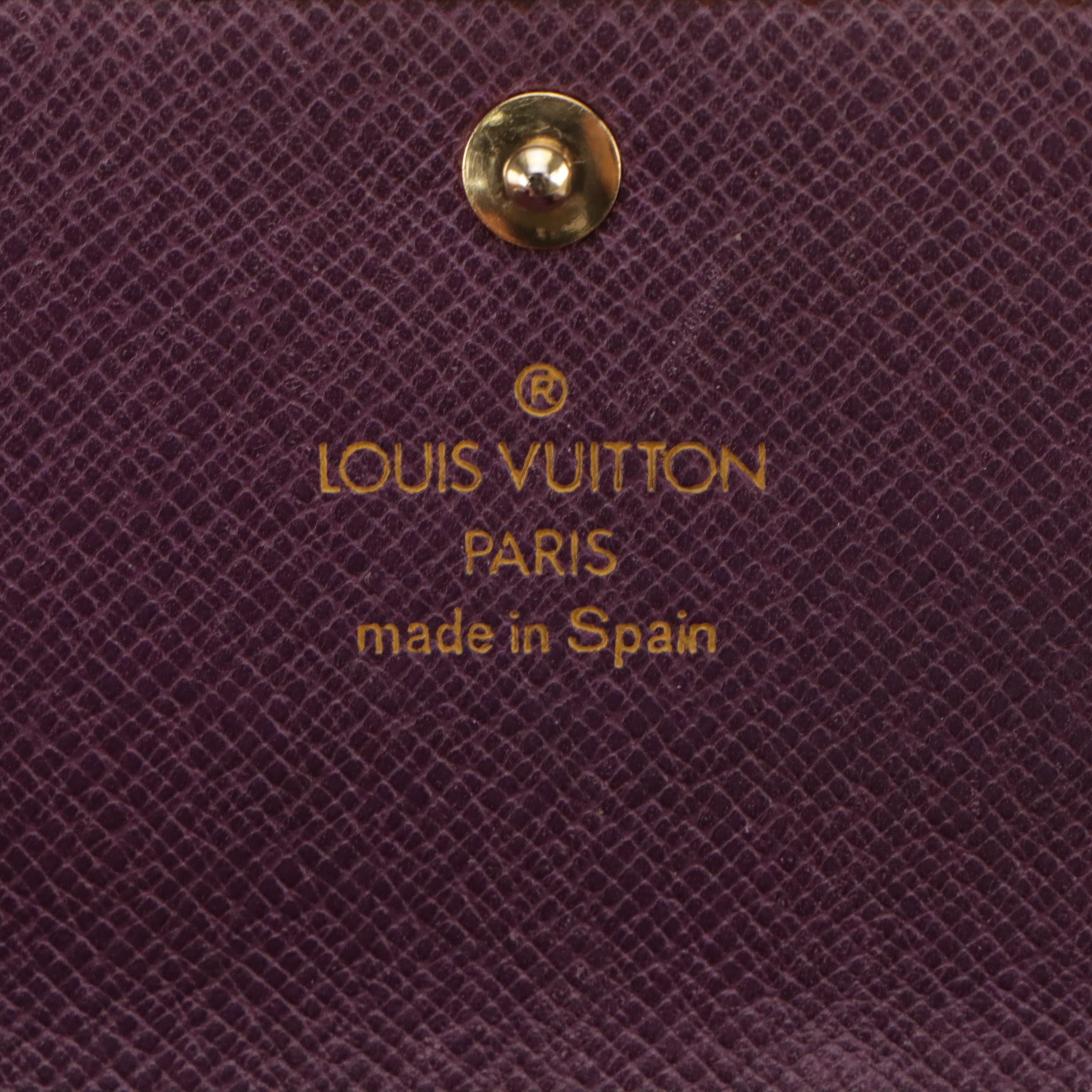 Louis Vuitton Porte-Trésor International in Tassil Yellow Epi Leather