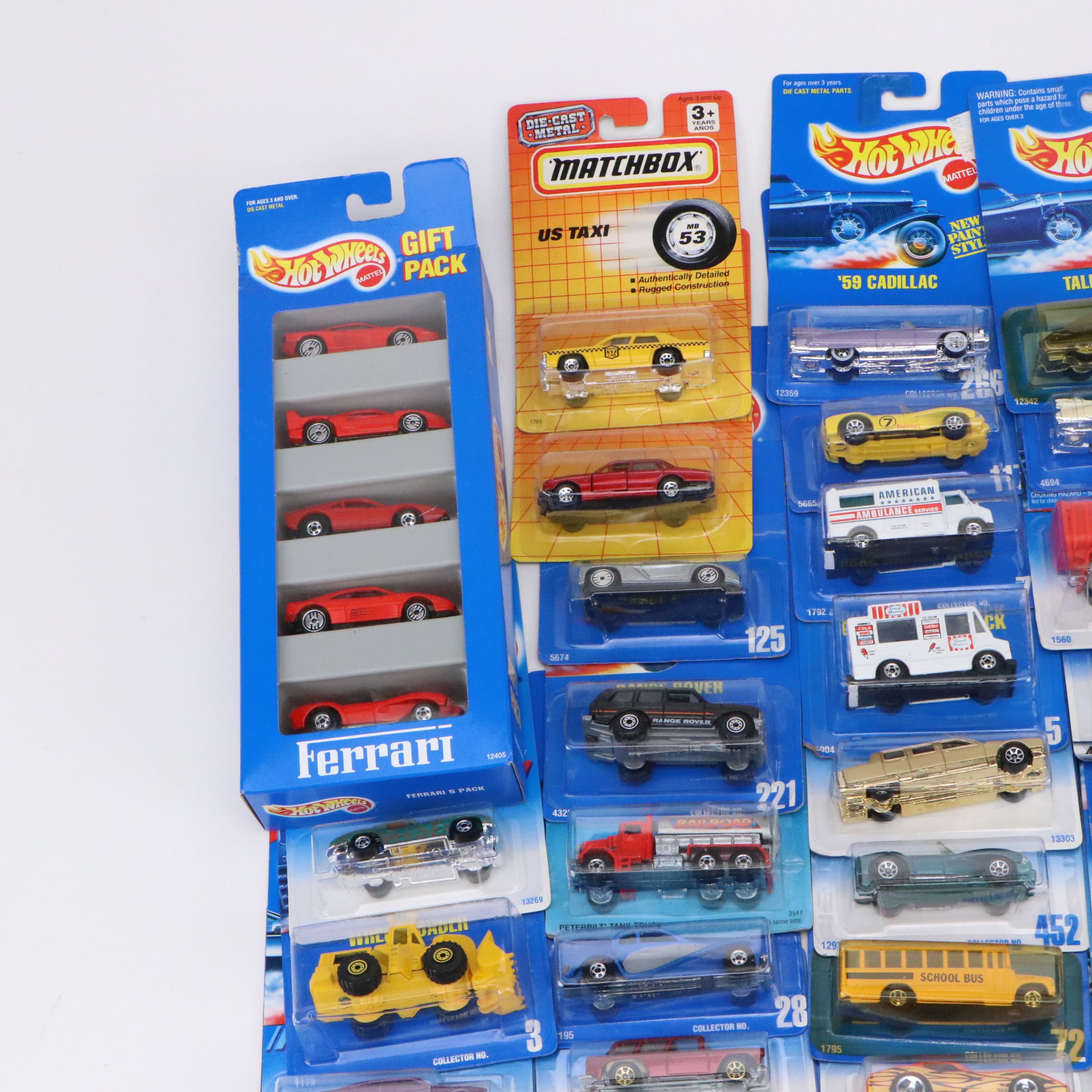 Hot Wheels "Mercedes SL," "Lexus SC400," "Porsche 930" and More Toy Cars