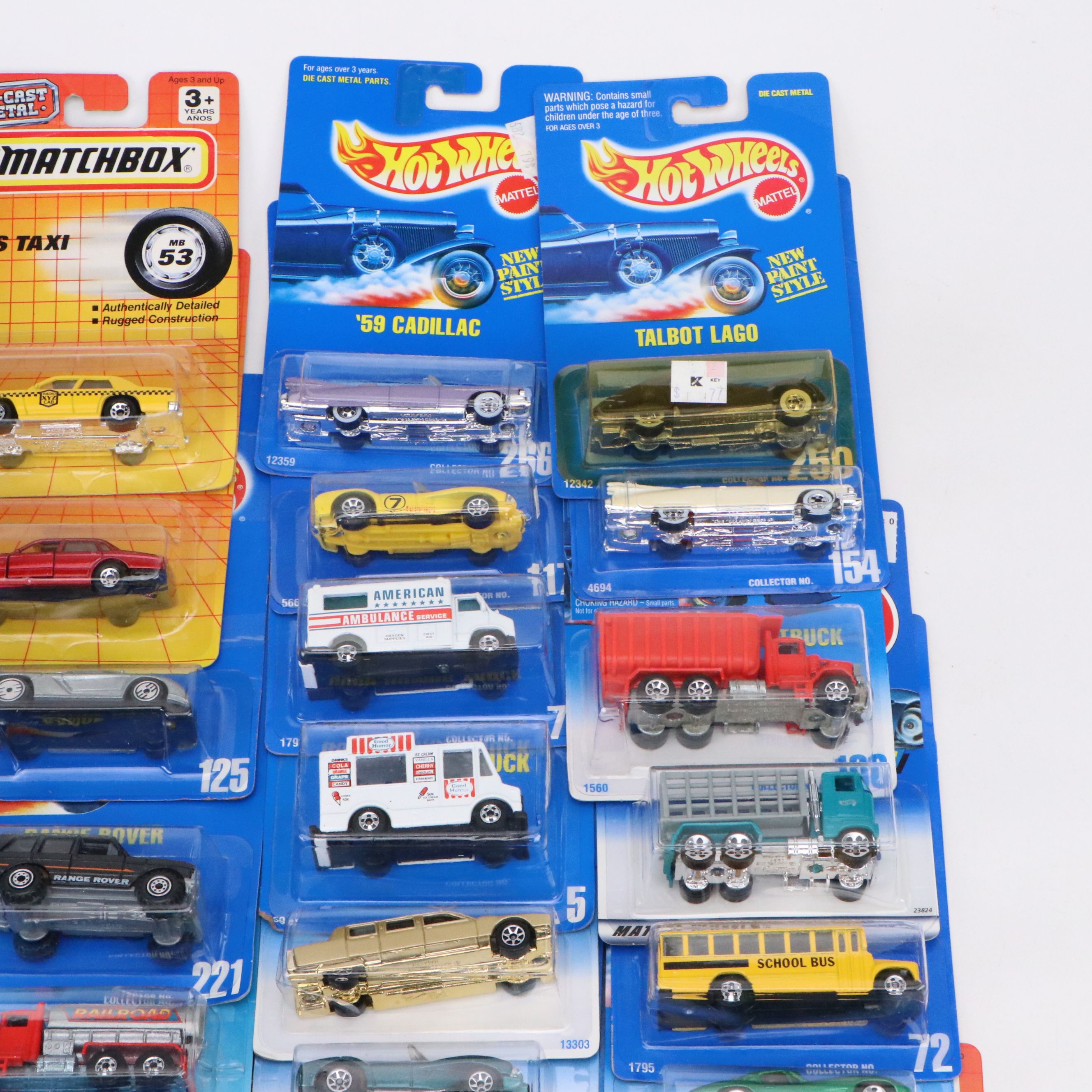 Hot Wheels "Mercedes SL," "Lexus SC400," "Porsche 930" and More Toy Cars
