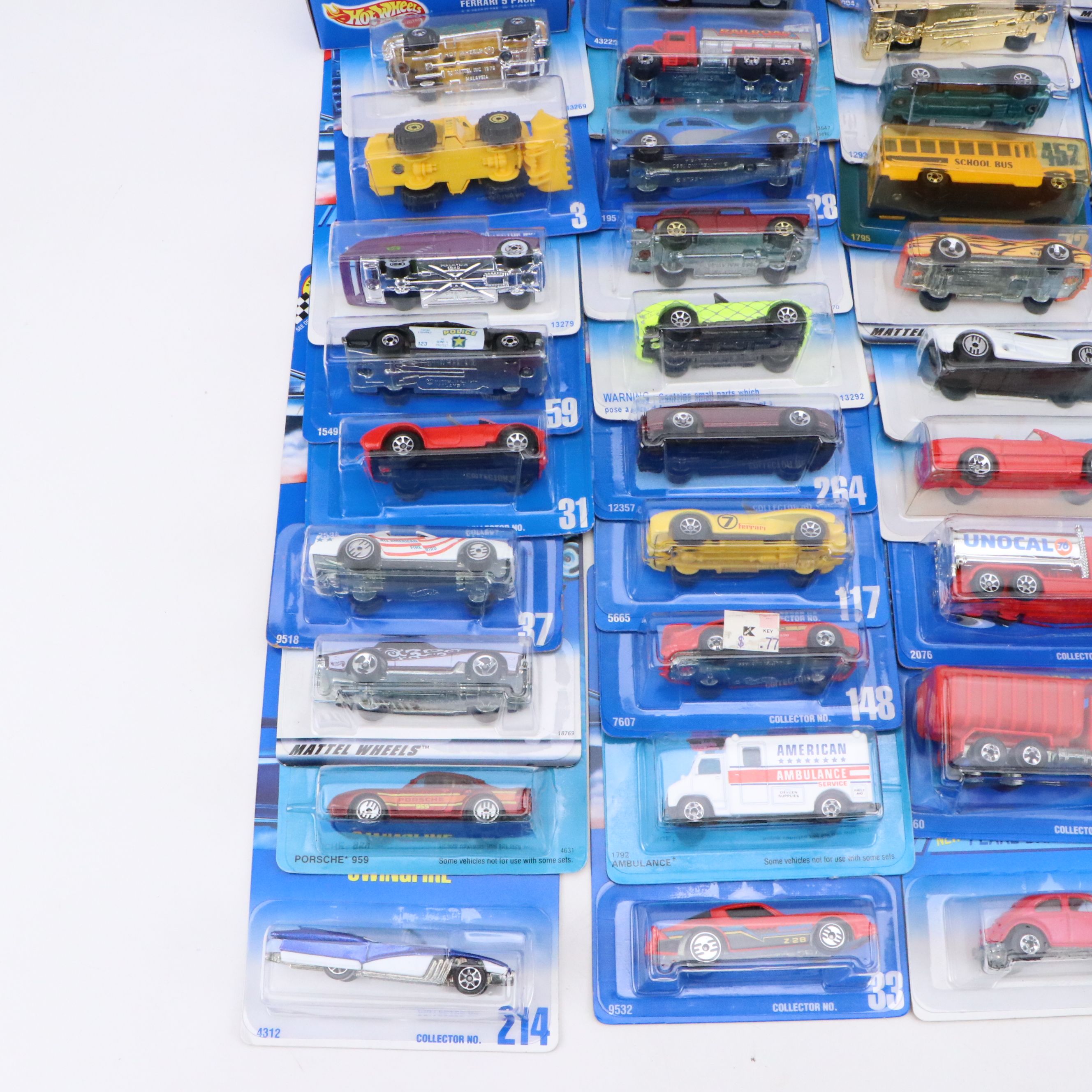 Hot Wheels "Mercedes SL," "Lexus SC400," "Porsche 930" and More Toy Cars