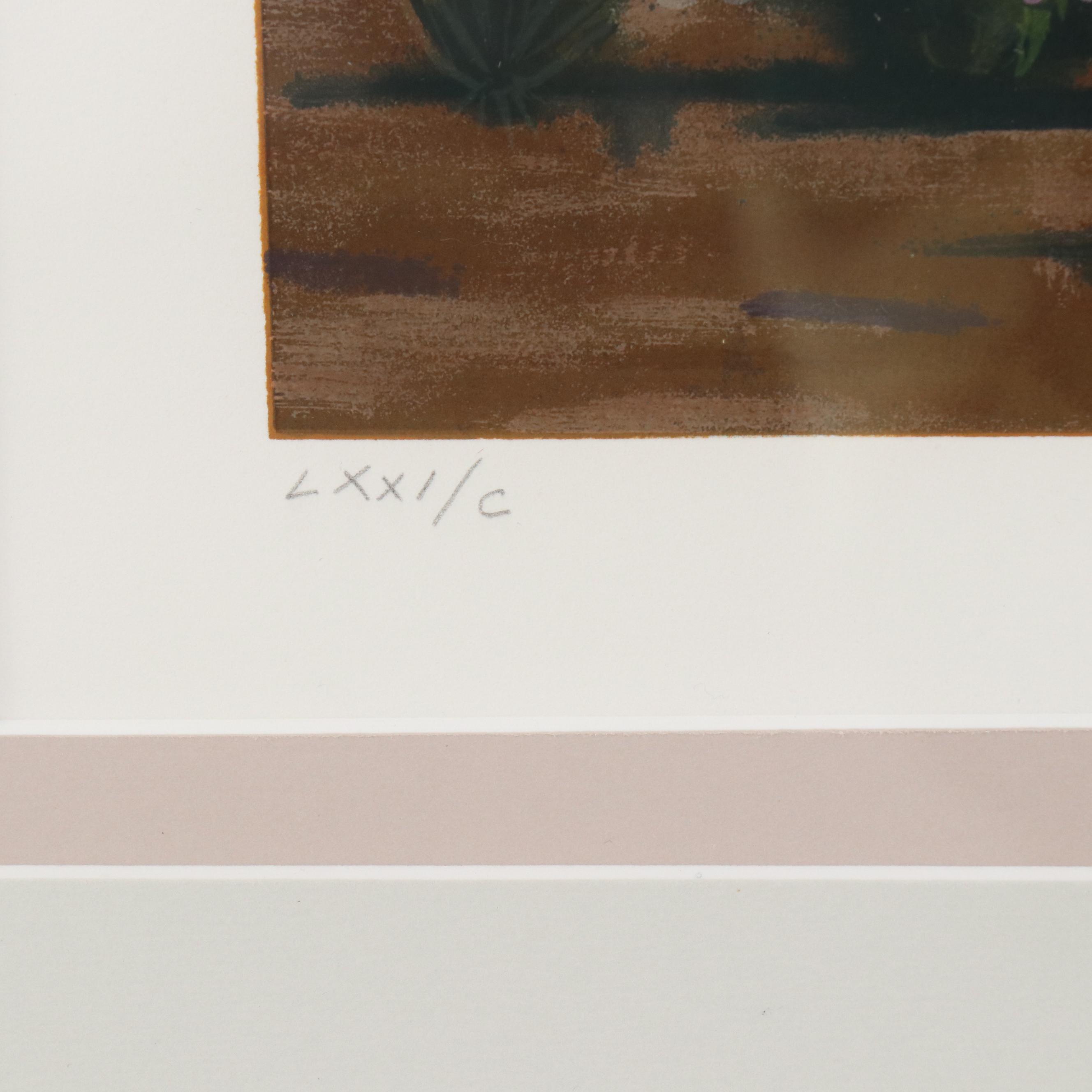 Michael Young Serigraph "Sunset Splash"